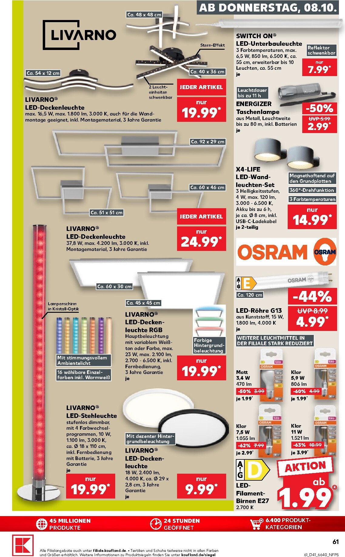 kaufland - Kaufland Prospekt nächste Woche – von Donnerstag 08.10.2026 bis Mittwoch 14.10.2026 - page: 61