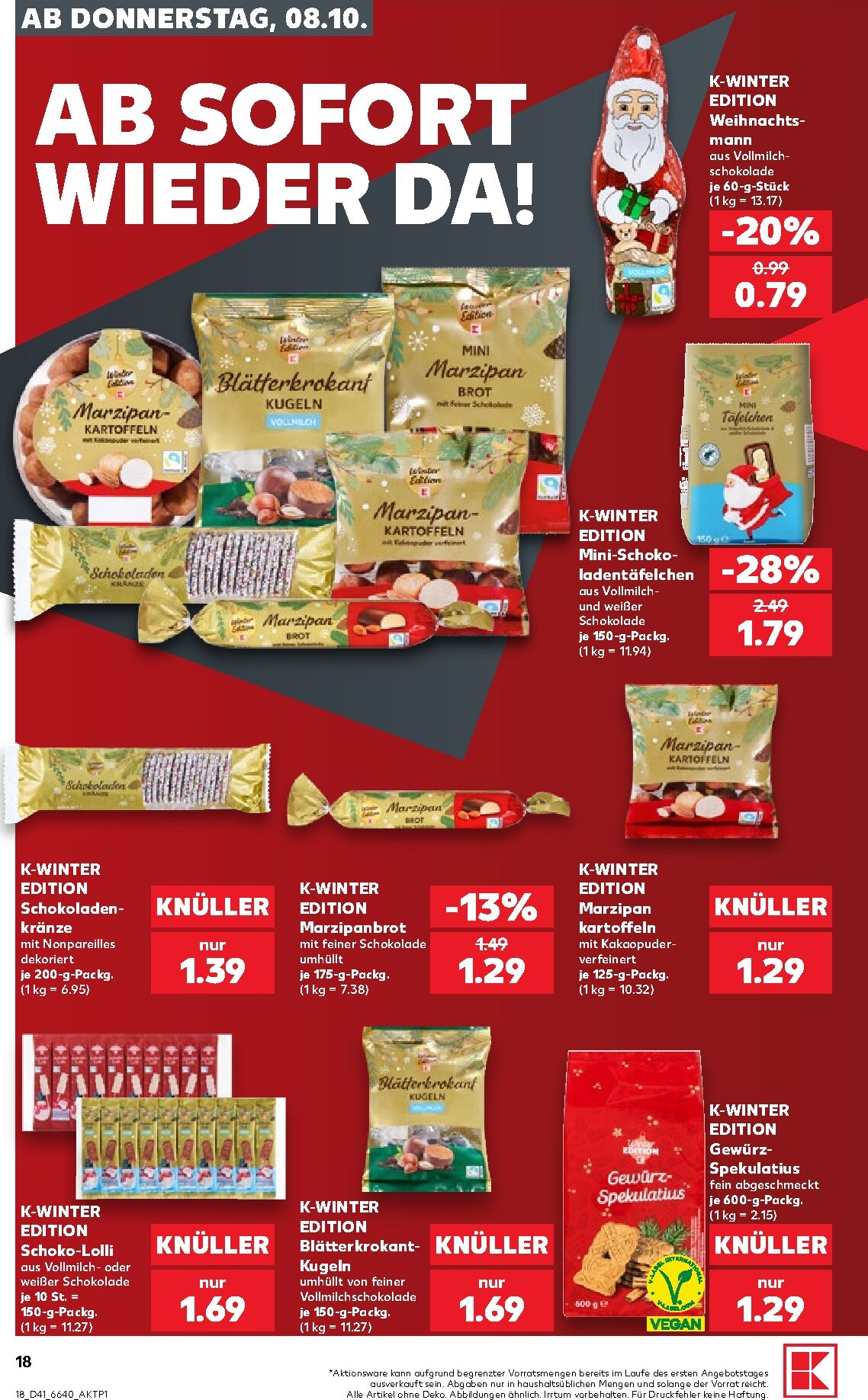 kaufland - Kaufland Prospekt nächste Woche – von Donnerstag 08.10.2026 bis Mittwoch 14.10.2026 - page: 18