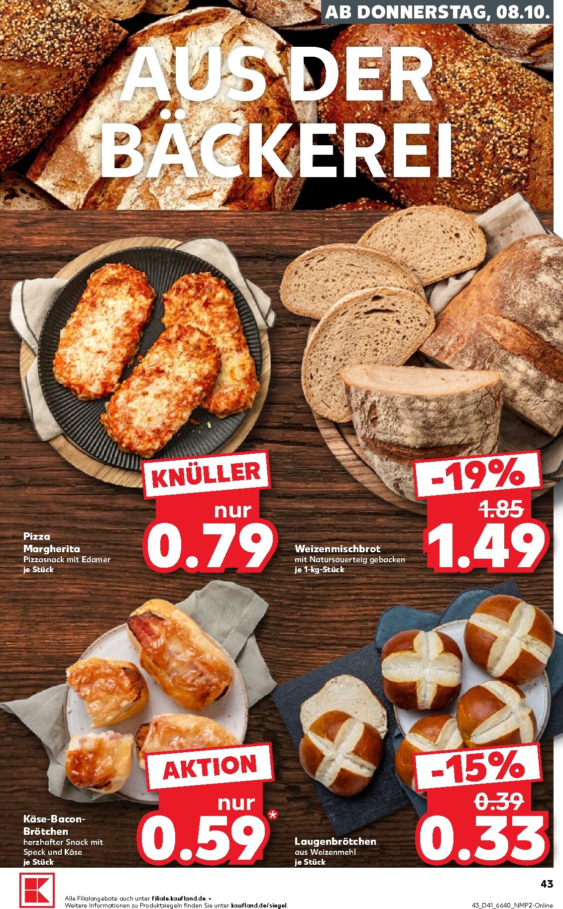 kaufland - Kaufland Prospekt nächste Woche – von Donnerstag 08.10.2026 bis Mittwoch 14.10.2026 - page: 43