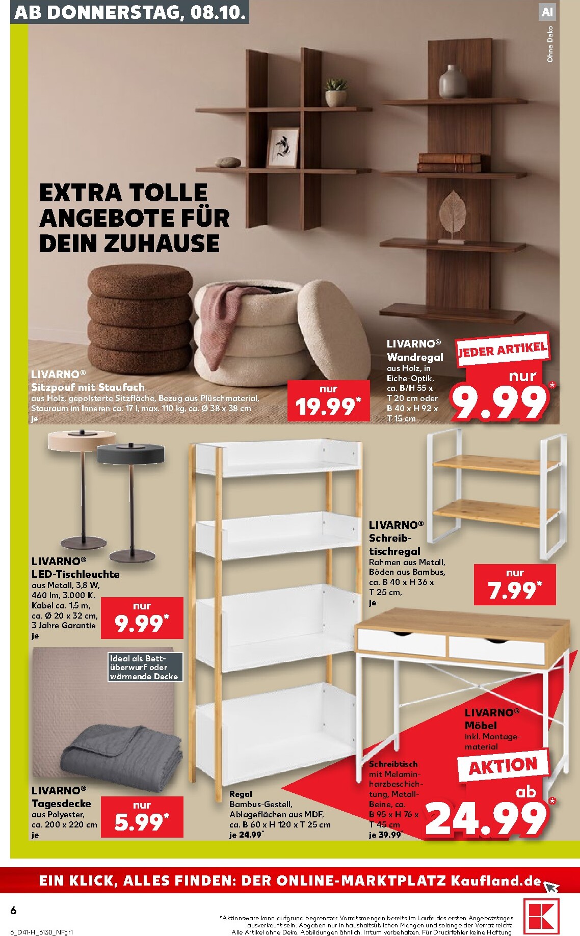 kaufland - Kaufland - Neckarsulm Prospekt nächste Woche – von Donnerstag 08.10.2026 bis Mittwoch 14.10.2026 - page: 6