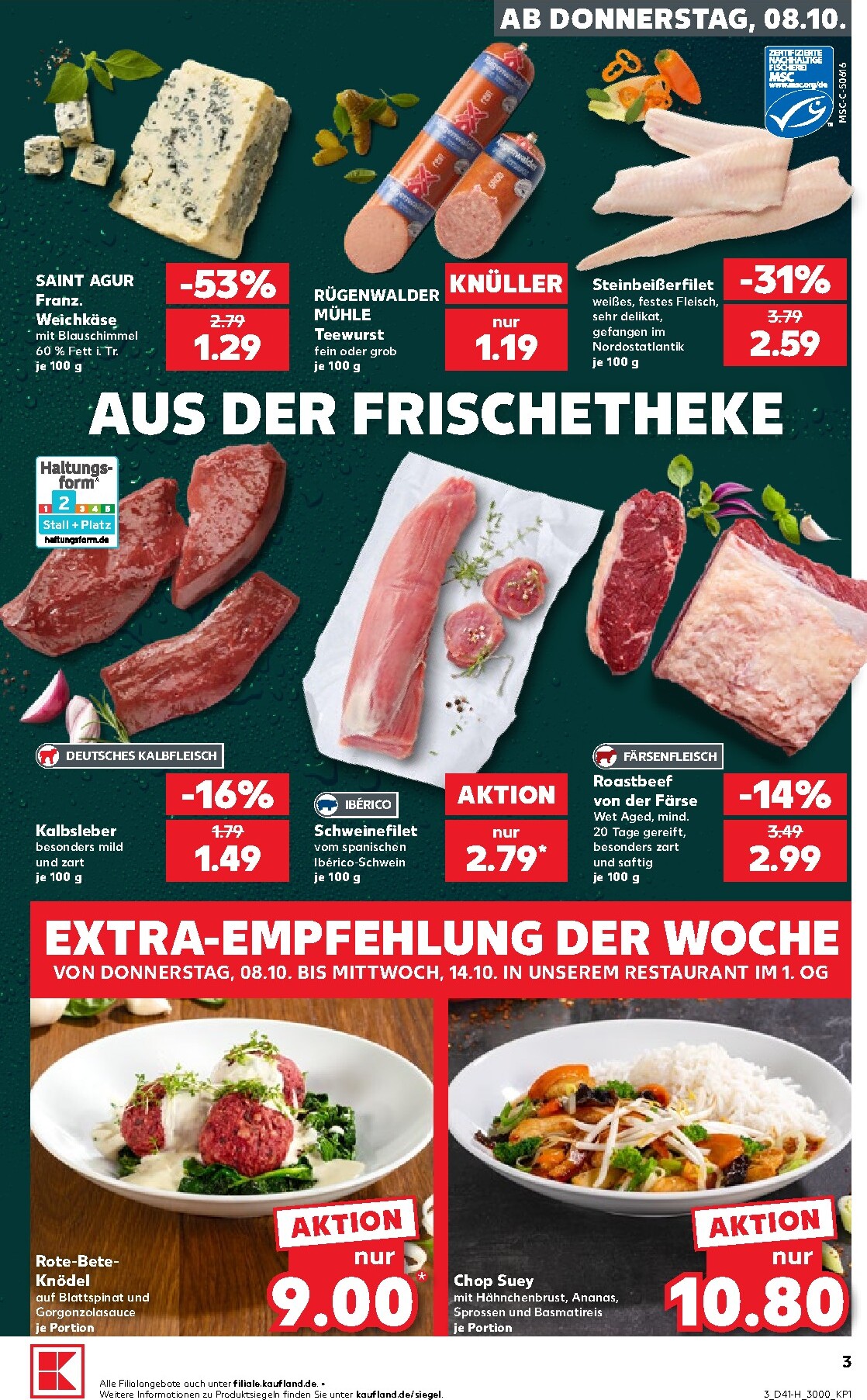 kaufland - Kaufland - Neckarsulm Prospekt nächste Woche – von Donnerstag 08.10.2026 bis Mittwoch 14.10.2026 - page: 3