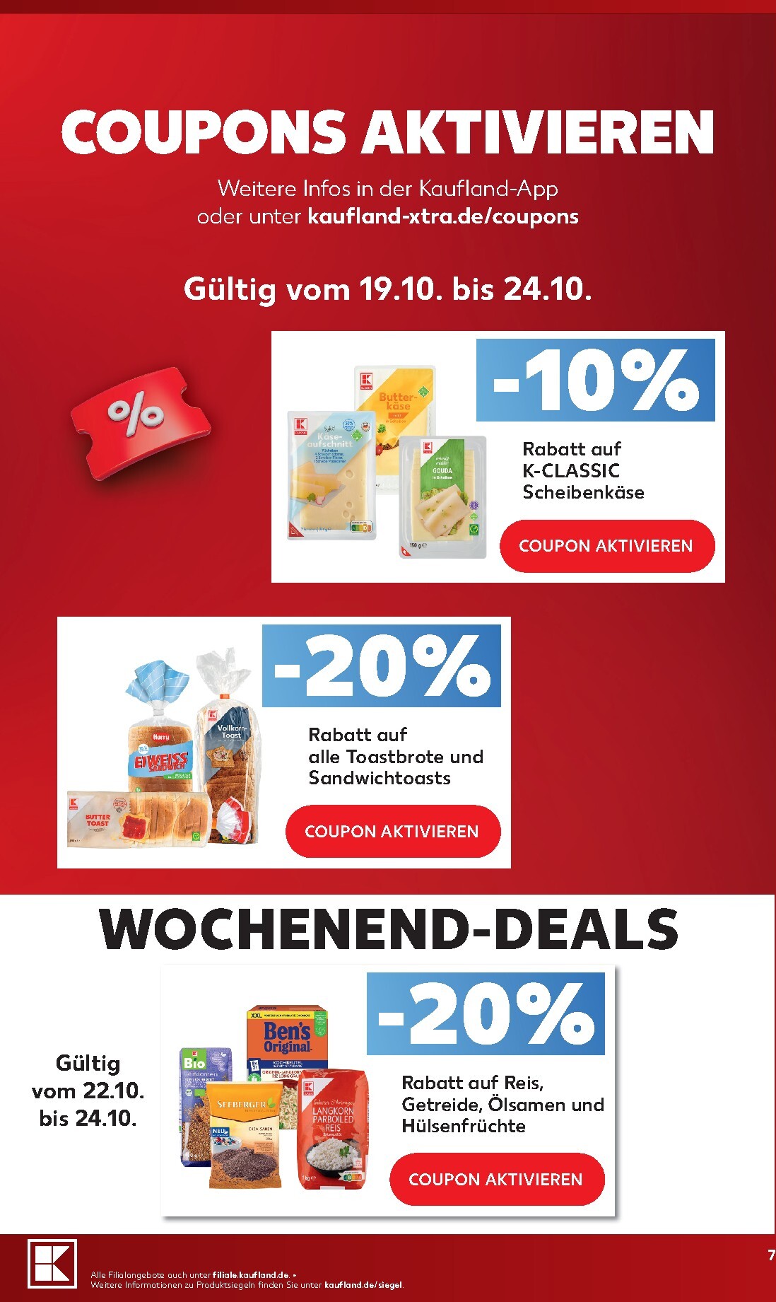 kaufland - Kaufland - Xtra Prospekt – von Montag 12.10.2026 bis Samstag 31.10.2026 - page: 7