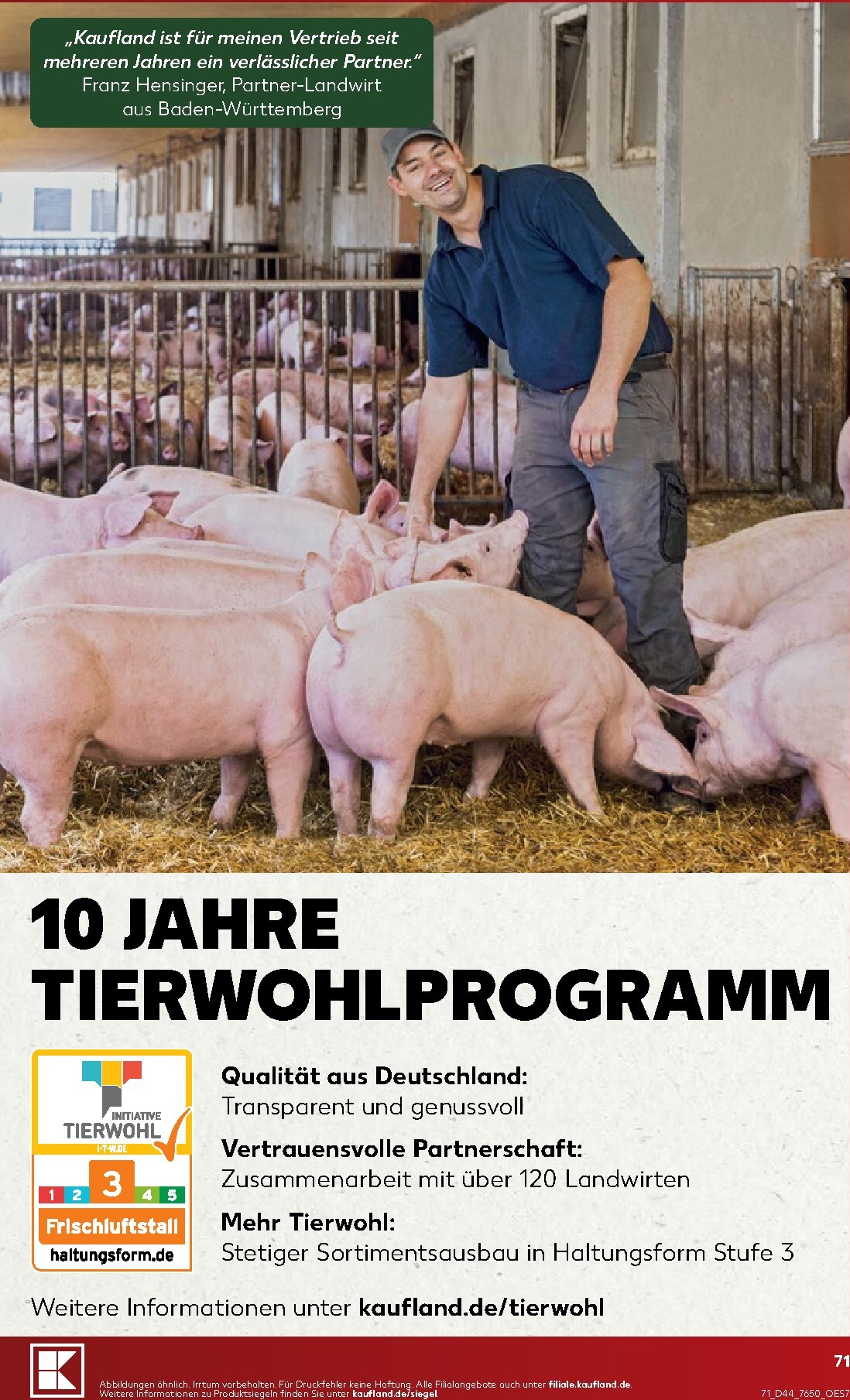 kaufland - Kaufland Prospekt nächste Woche – von Montag 26.10.2026 bis Samstag 31.10.2026 - page: 71