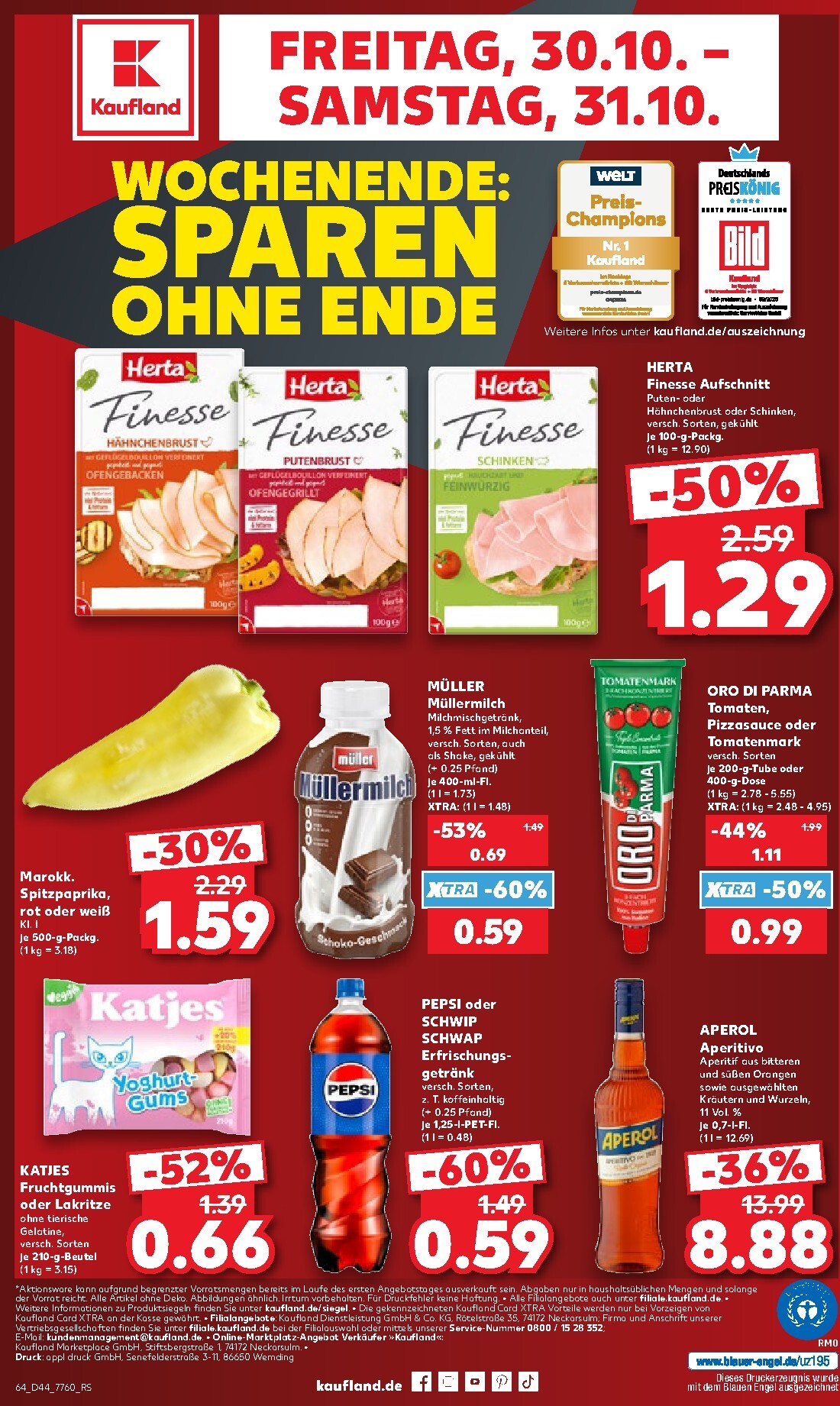 kaufland - Kaufland Prospekt nächste Woche – von Montag 26.10.2026 bis Samstag 31.10.2026 - page: 64