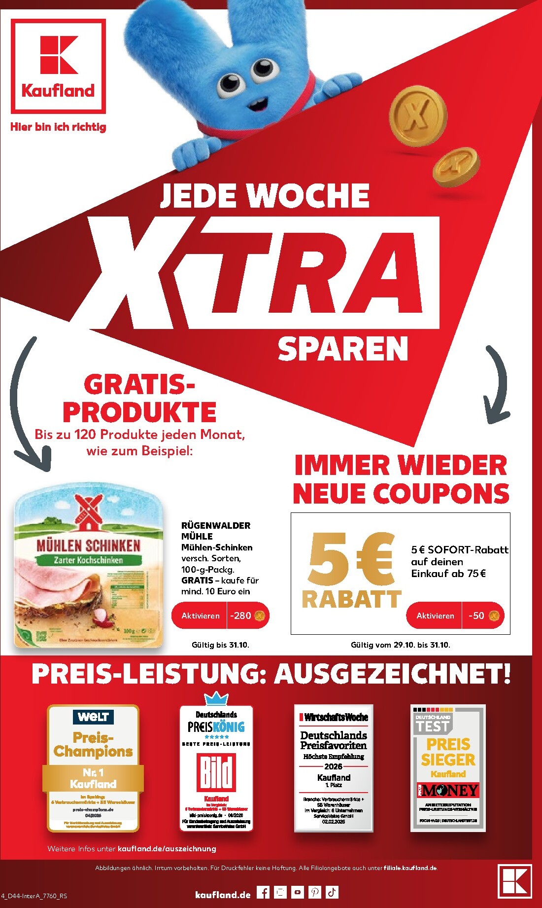 kaufland - Kaufland Prospekt nächste Woche – von Montag 26.10.2026 bis Samstag 31.10.2026 - page: 80