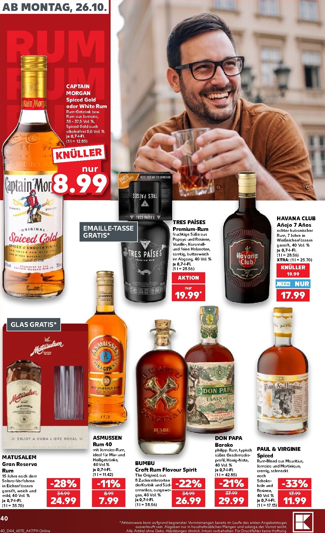 kaufland - Kaufland Prospekt nächste Woche – von Montag 26.10.2026 bis Samstag 31.10.2026 - page: 40