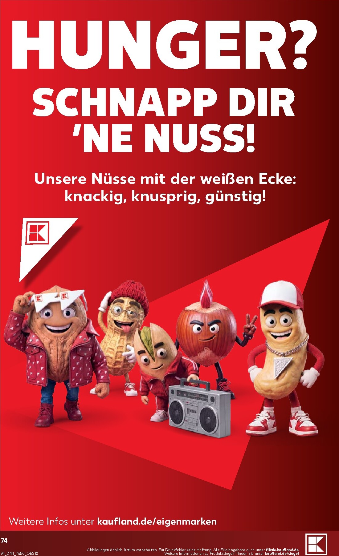 kaufland - Kaufland Prospekt nächste Woche – von Montag 26.10.2026 bis Samstag 31.10.2026 - page: 74