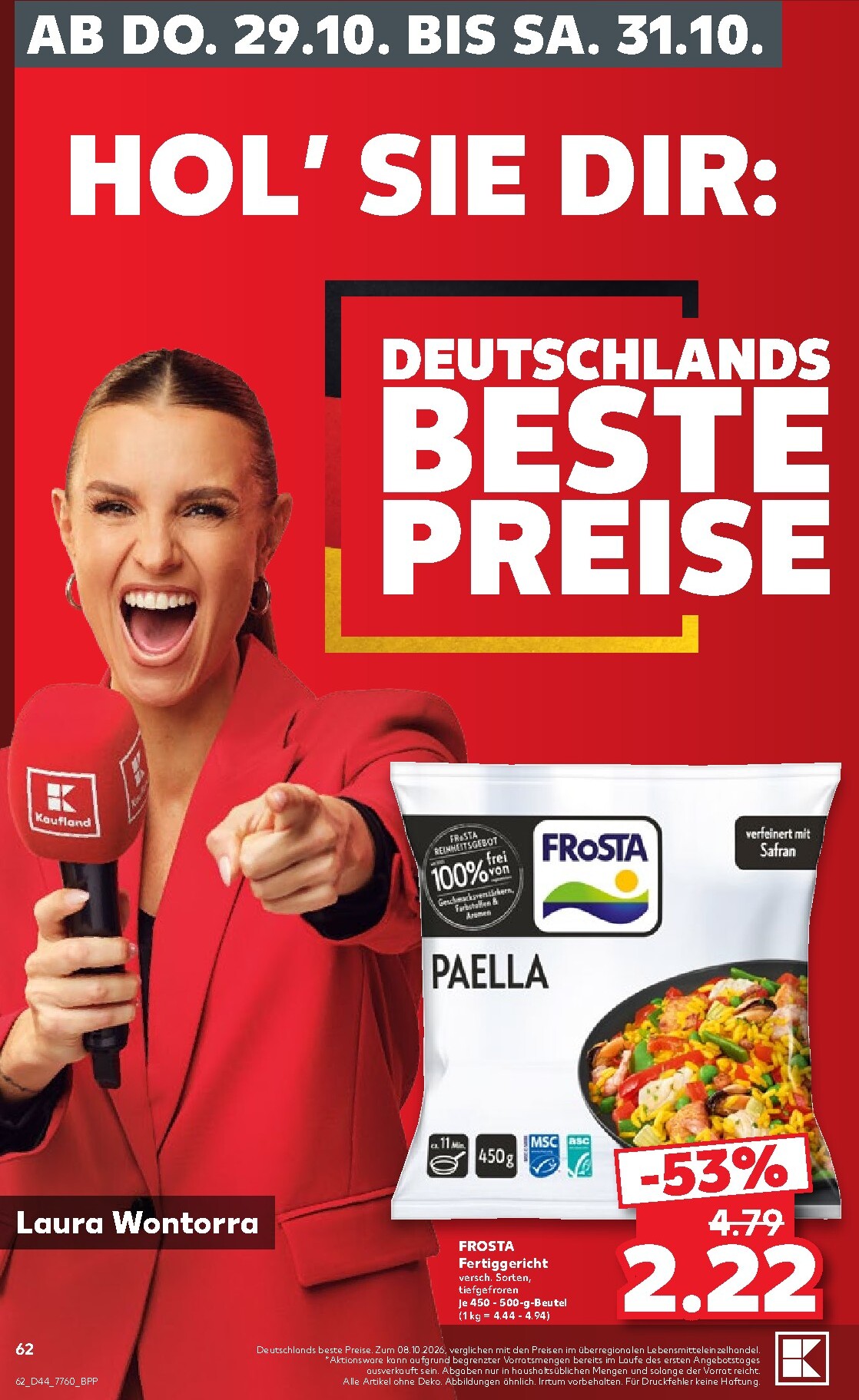 kaufland - Kaufland Prospekt nächste Woche – von Montag 26.10.2026 bis Samstag 31.10.2026 - page: 62