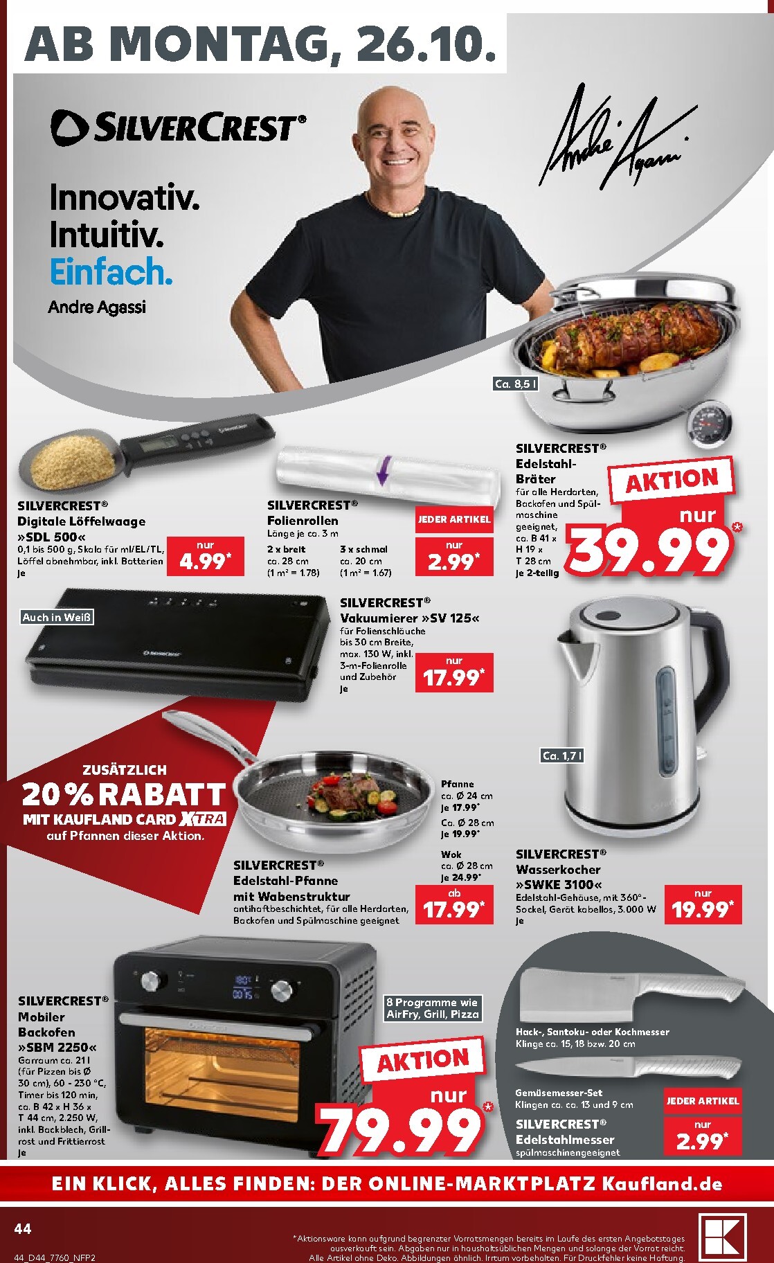 kaufland - Kaufland Prospekt nächste Woche – von Montag 26.10.2026 bis Samstag 31.10.2026 - page: 44