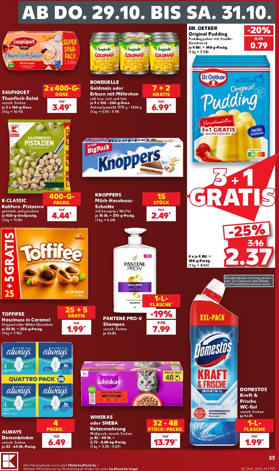 kaufland - Kaufland Prospekt nächste Woche – von Montag 26.10.2026 bis Samstag 31.10.2026 - page: 55
