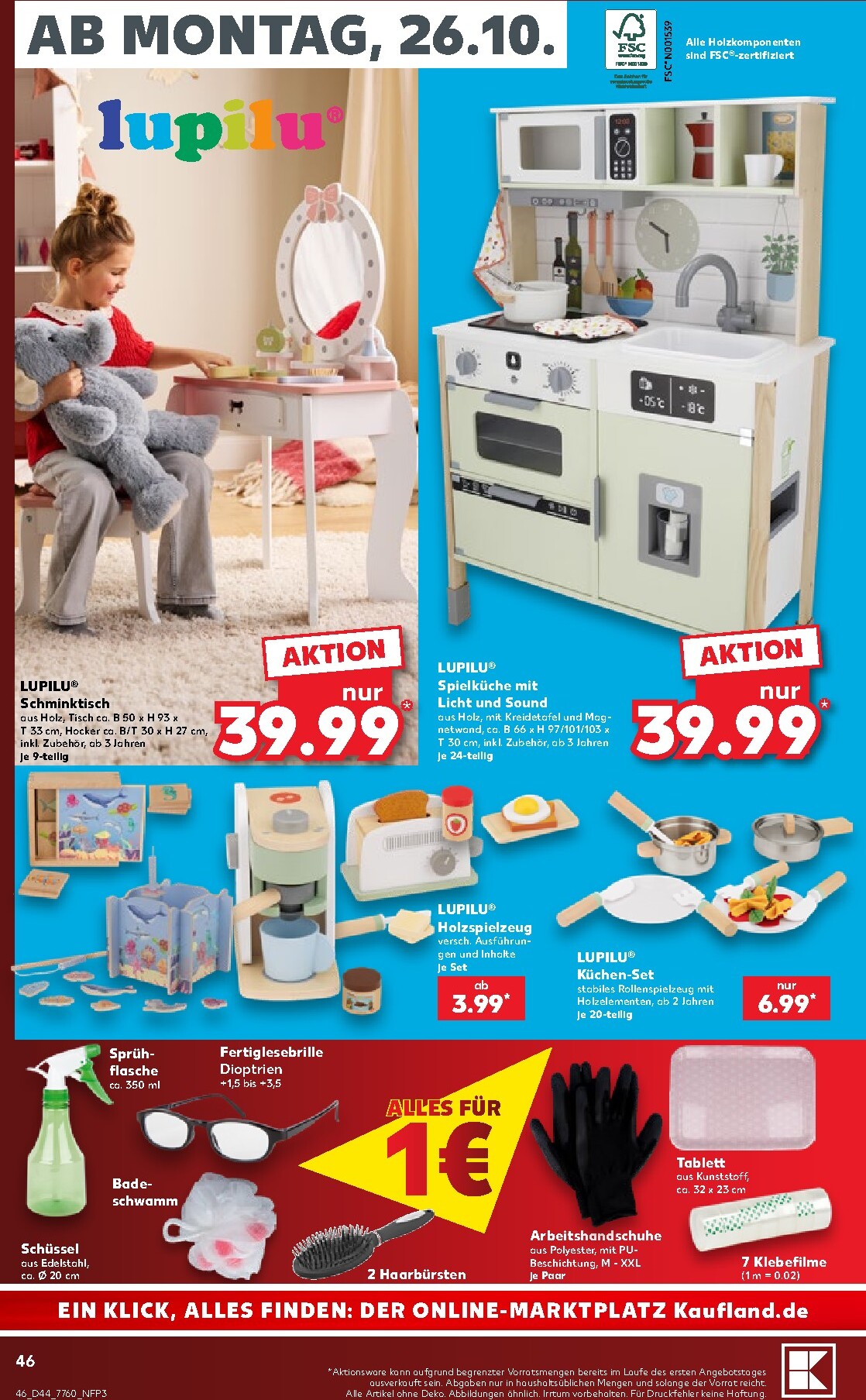 kaufland - Kaufland Prospekt nächste Woche – von Montag 26.10.2026 bis Samstag 31.10.2026 - page: 46