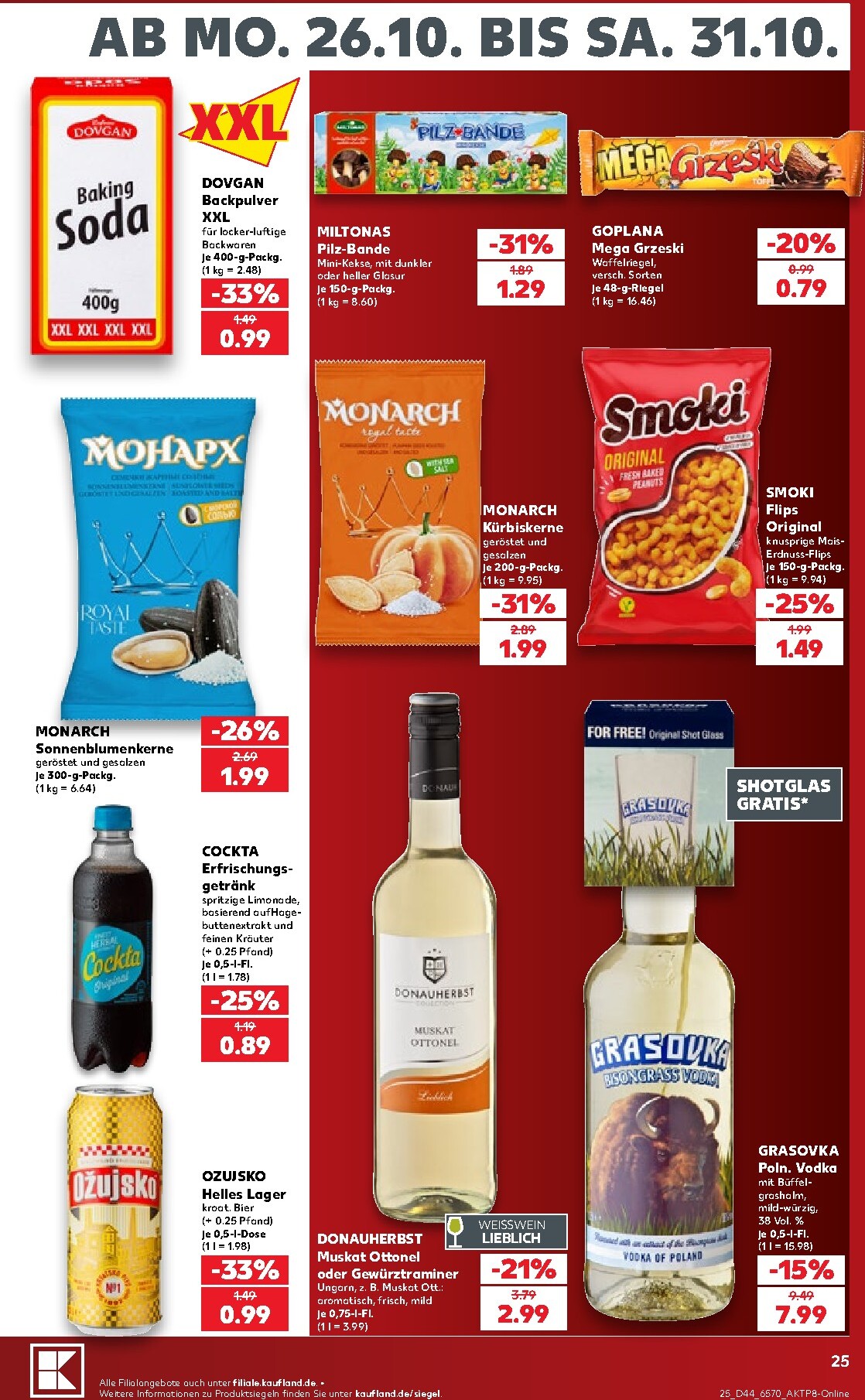 kaufland - Kaufland Prospekt nächste Woche – von Montag 26.10.2026 bis Samstag 31.10.2026 - page: 25