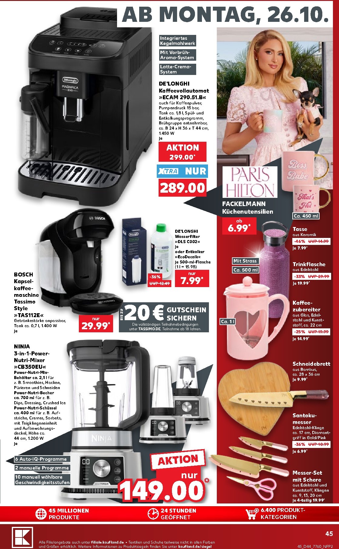 kaufland - Kaufland Prospekt nächste Woche – von Montag 26.10.2026 bis Samstag 31.10.2026 - page: 45