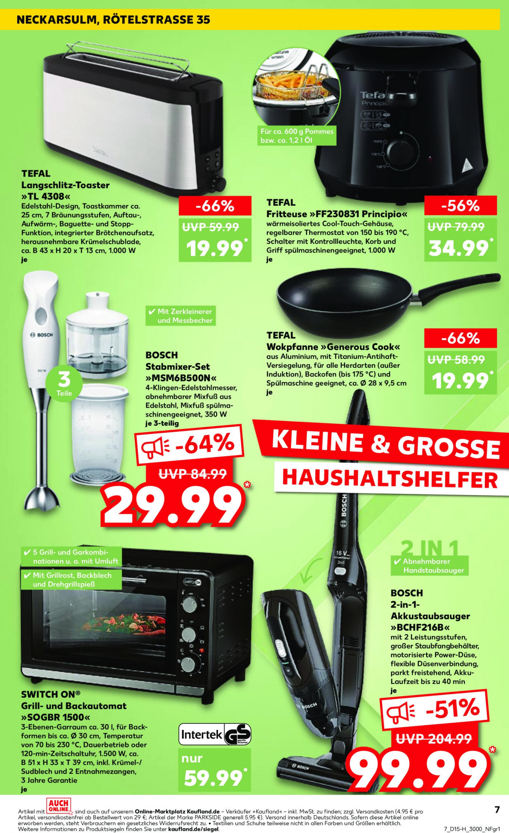 kaufland - Flyer Kaufland - Extra Angebote aktuell 11.04. - 17.04. - page: 7