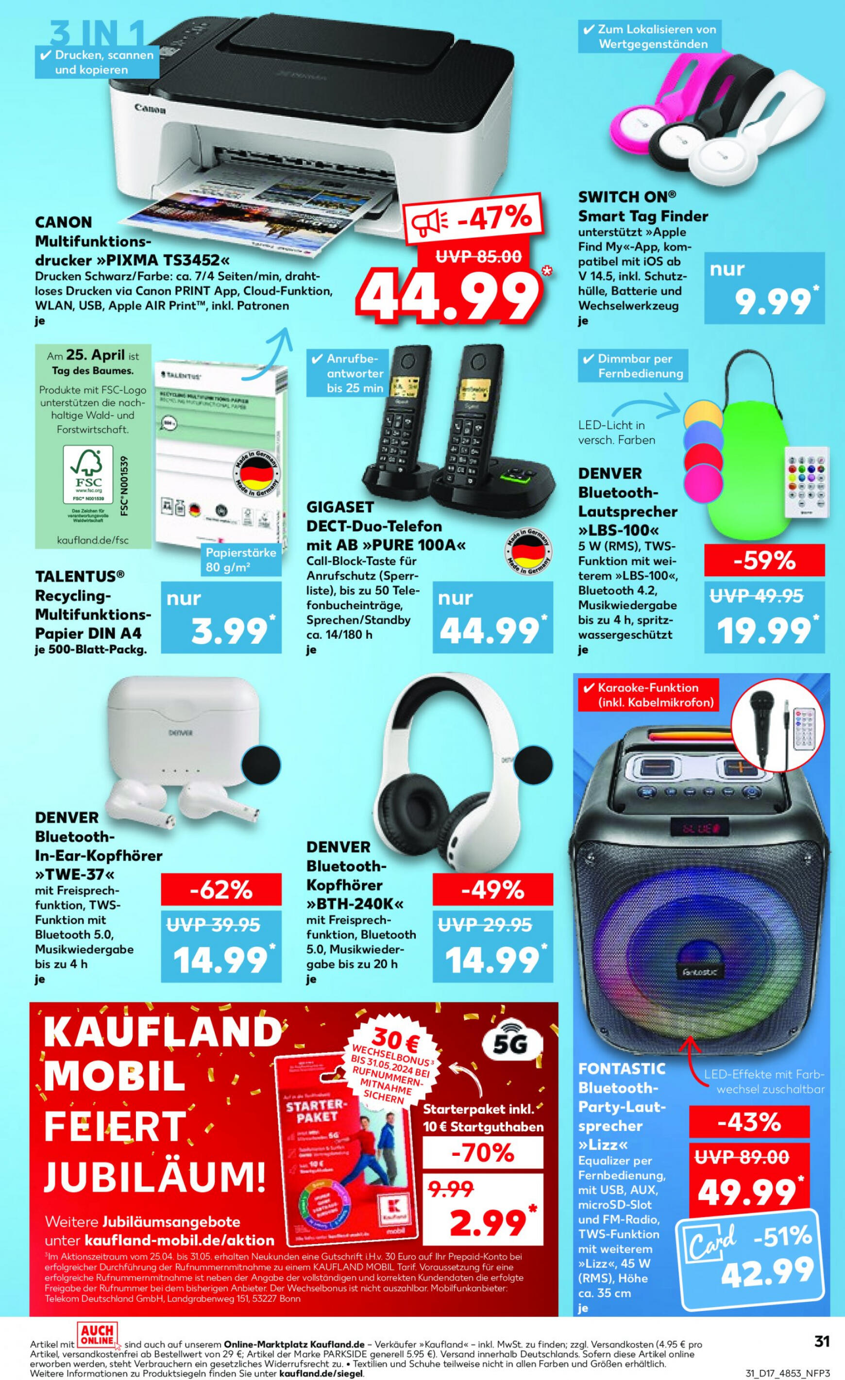 kaufland - Flyer Kaufland aktuell 25.04. - 30.04. - page: 31
