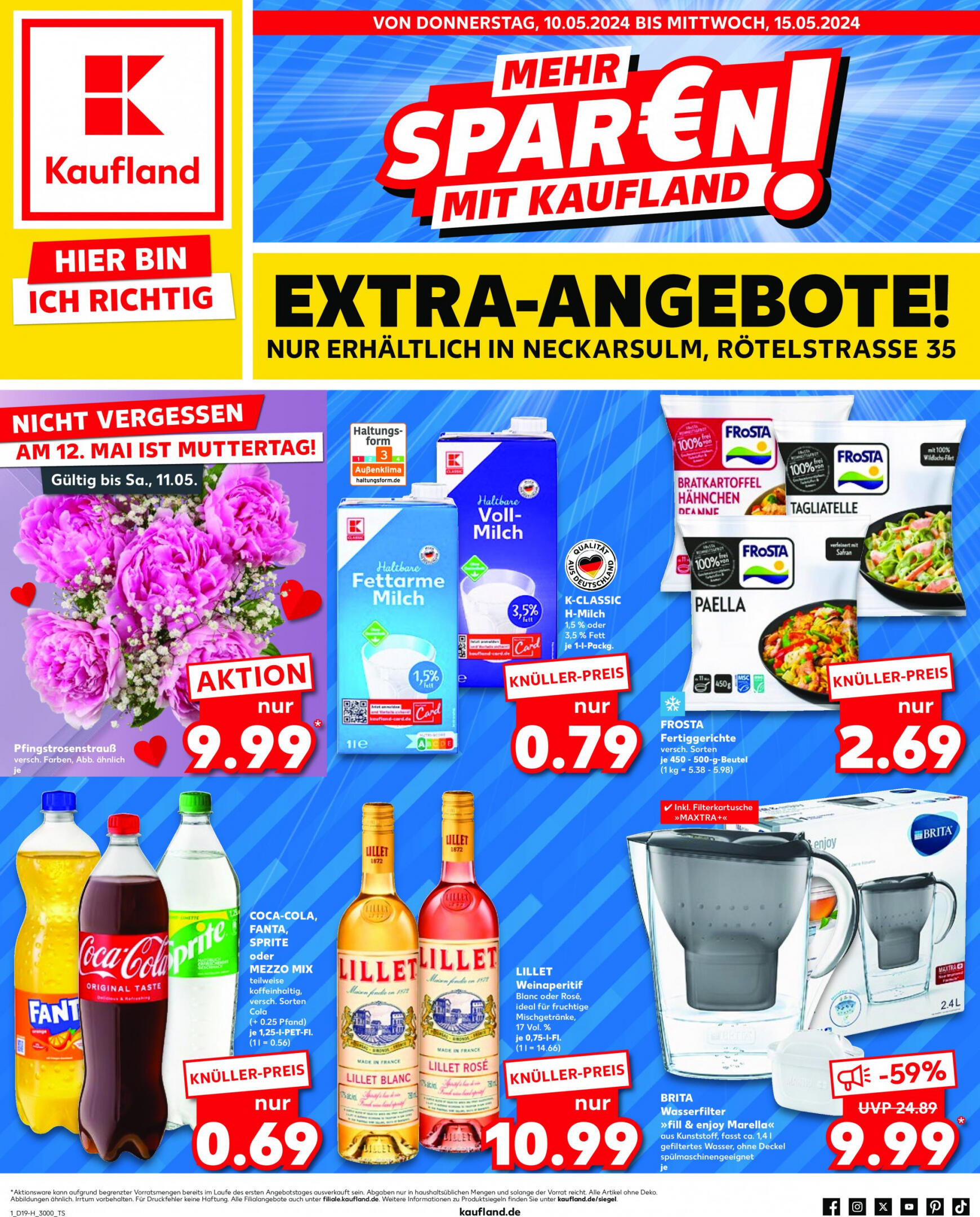 kaufland - Flyer Kaufland aktuell 10.05. - 15.05. - page: 1