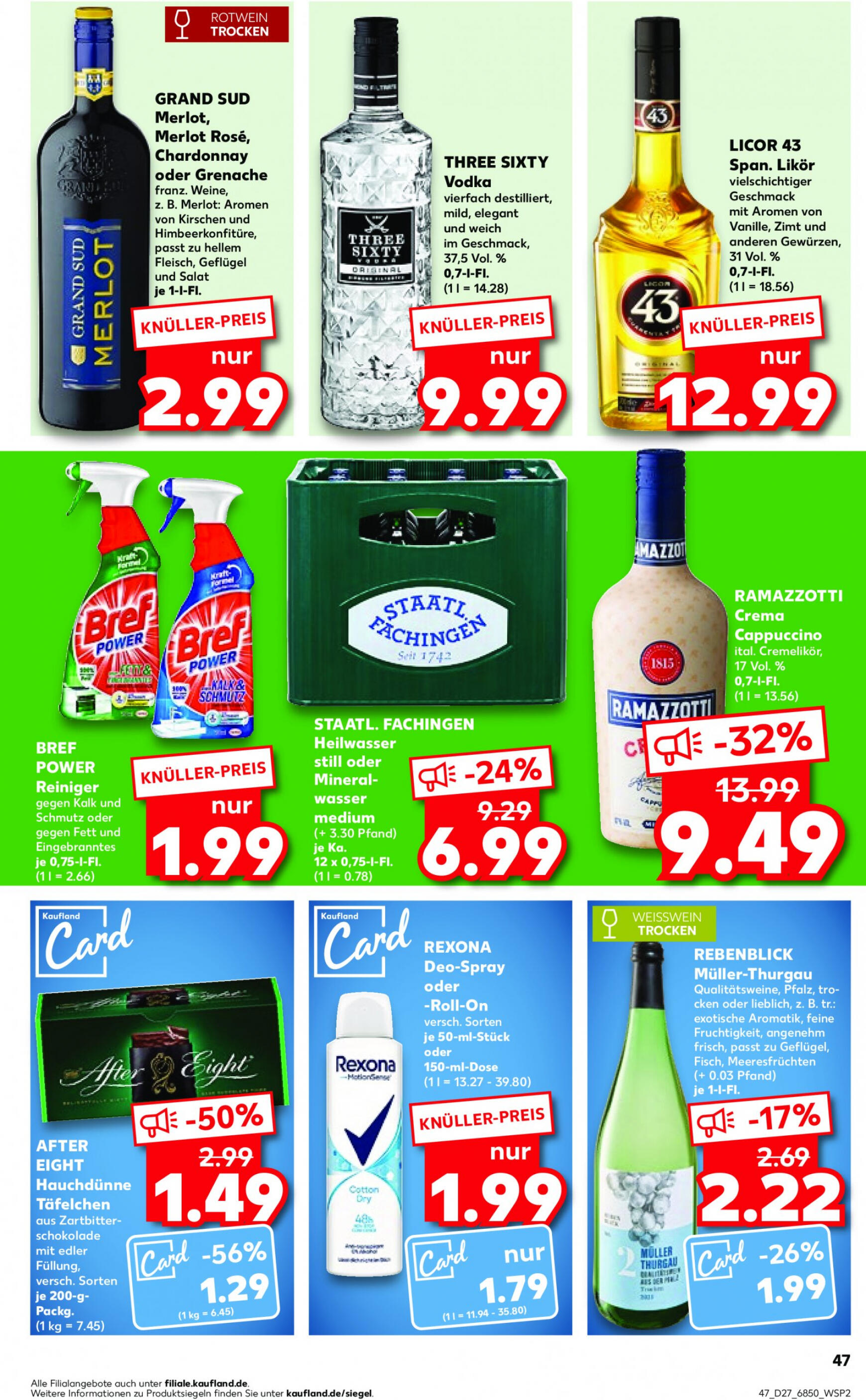 kaufland - Flyer Kaufland aktuell 04.07. - 10.07. - page: 47