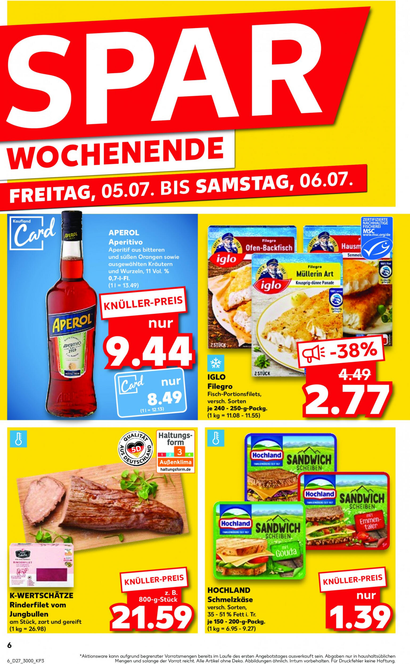 kaufland - Flyer Kaufland aktuell 04.07. - 10.07. - page: 6