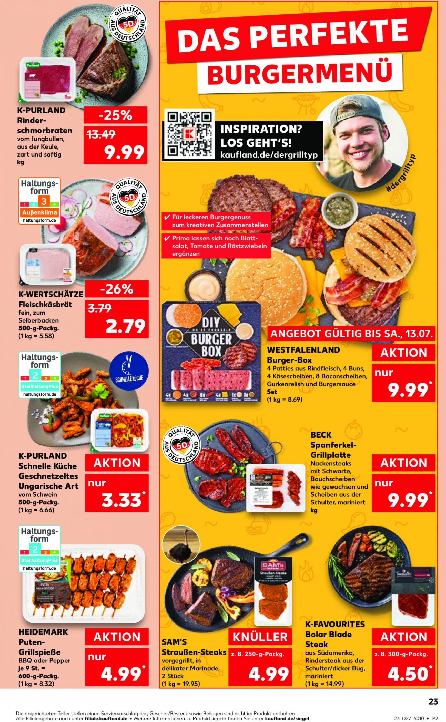 kaufland - Flyer Kaufland aktuell 04.07. - 10.07. - page: 23