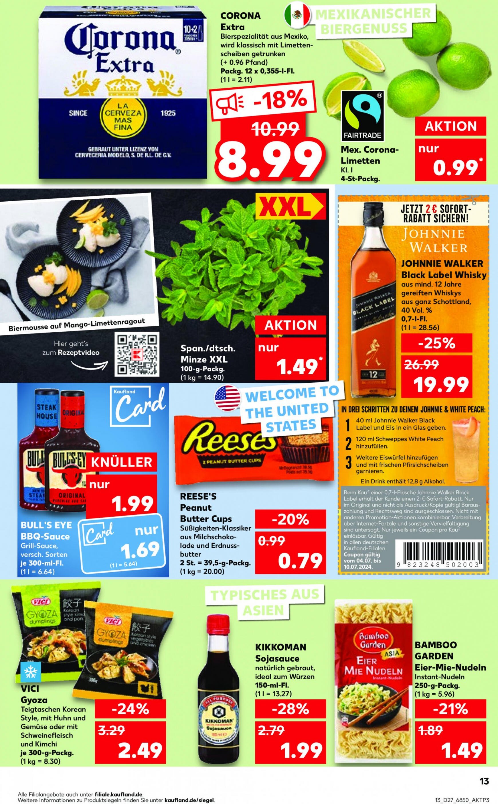 kaufland - Flyer Kaufland aktuell 04.07. - 10.07. - page: 13