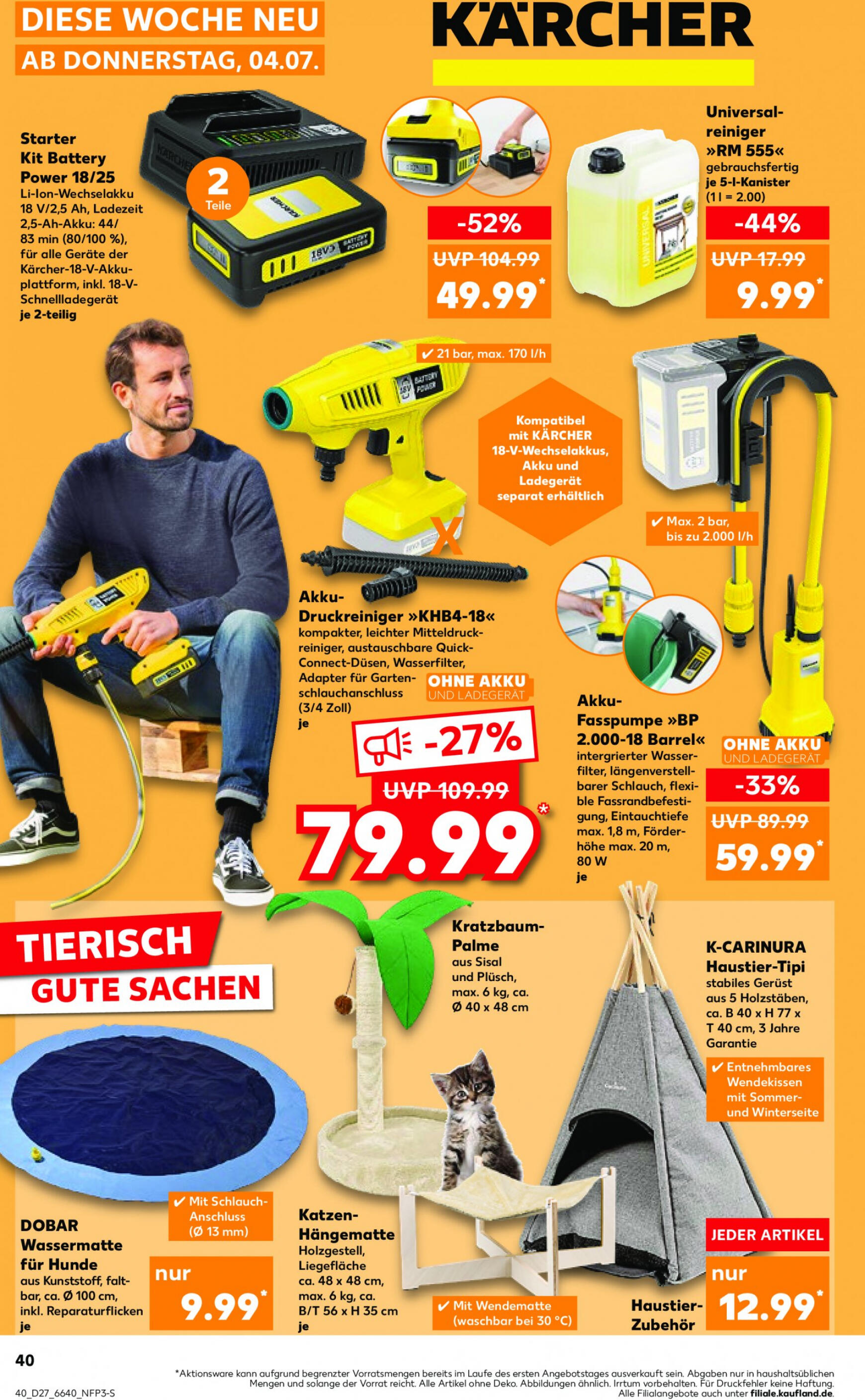 kaufland - Flyer Kaufland aktuell 04.07. - 10.07. - page: 40