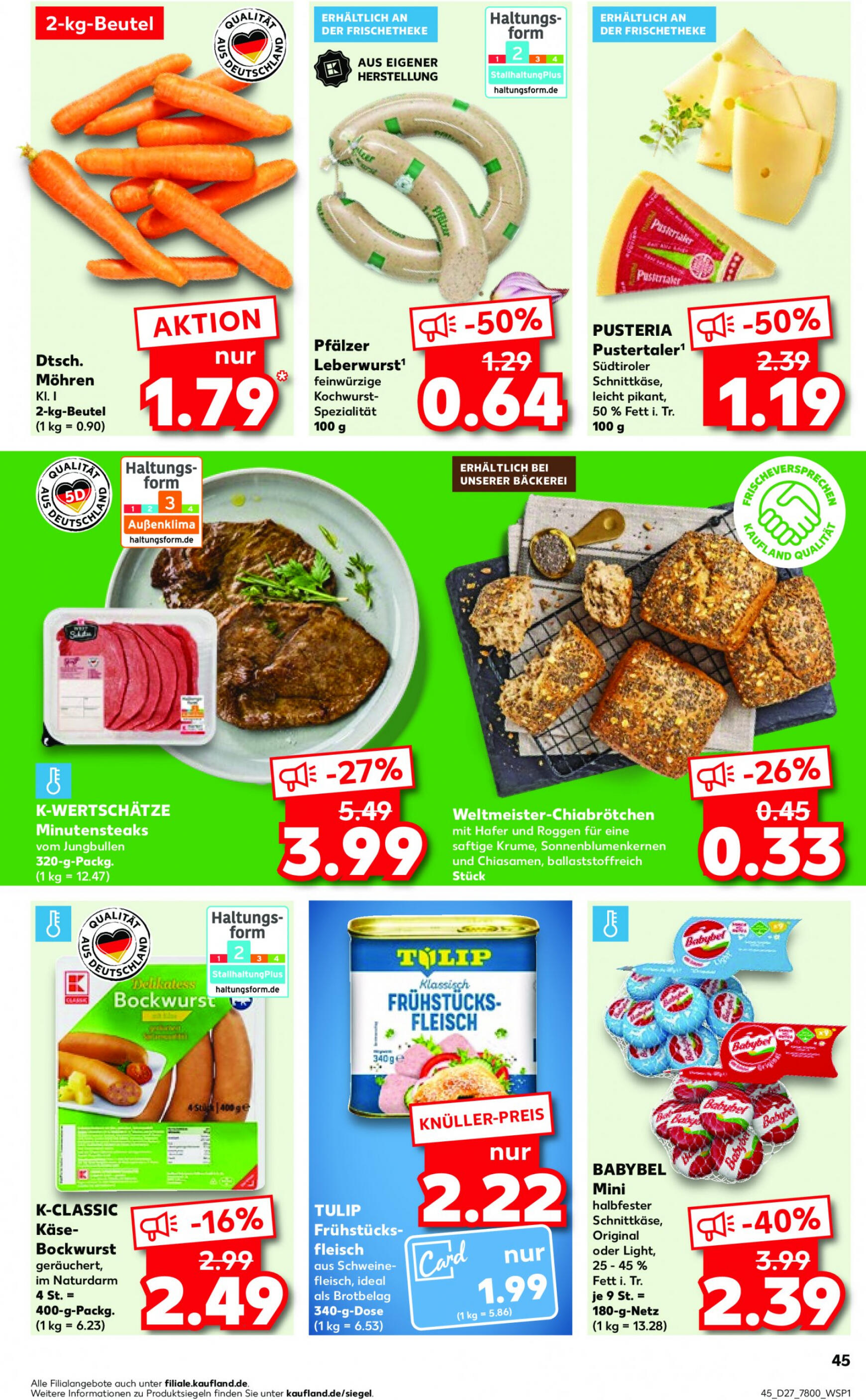 kaufland - Flyer Kaufland aktuell 04.07. - 10.07. - page: 45