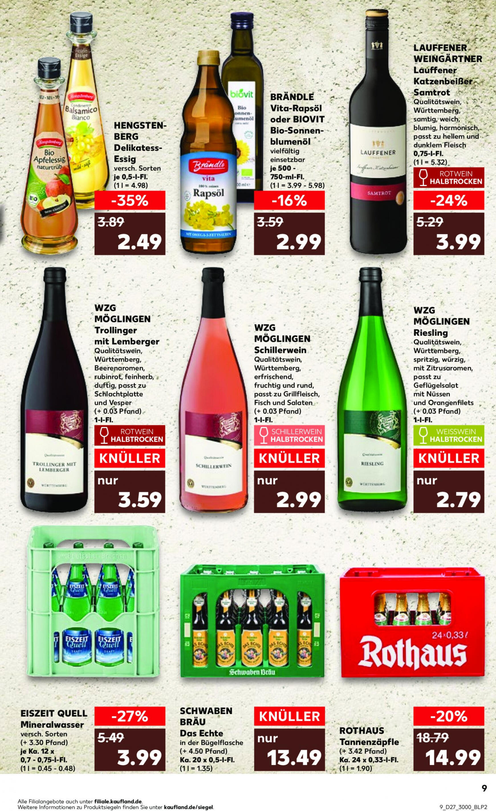 kaufland - Flyer Kaufland aktuell 04.07. - 10.07. - page: 9