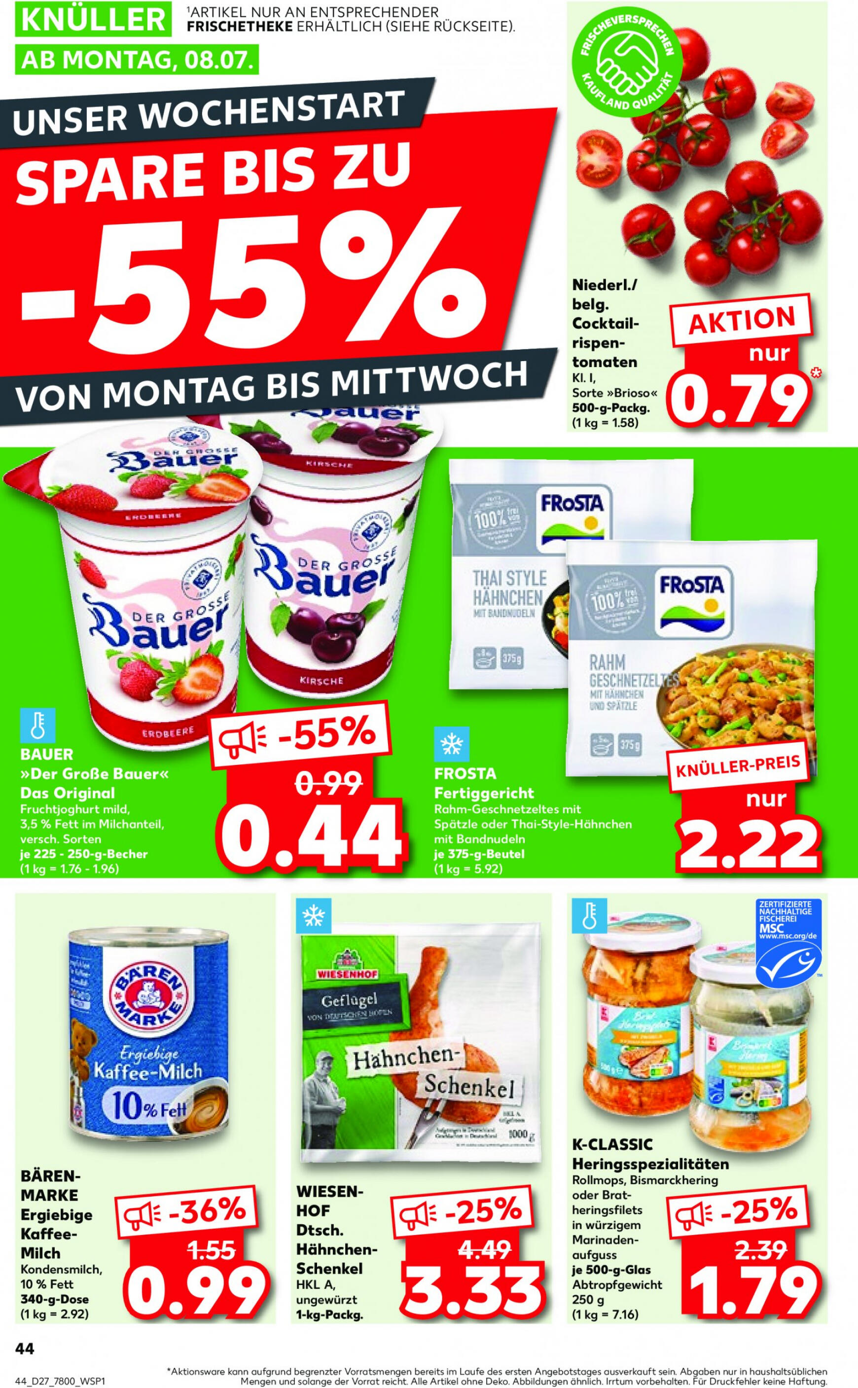 kaufland - Flyer Kaufland aktuell 04.07. - 10.07. - page: 44