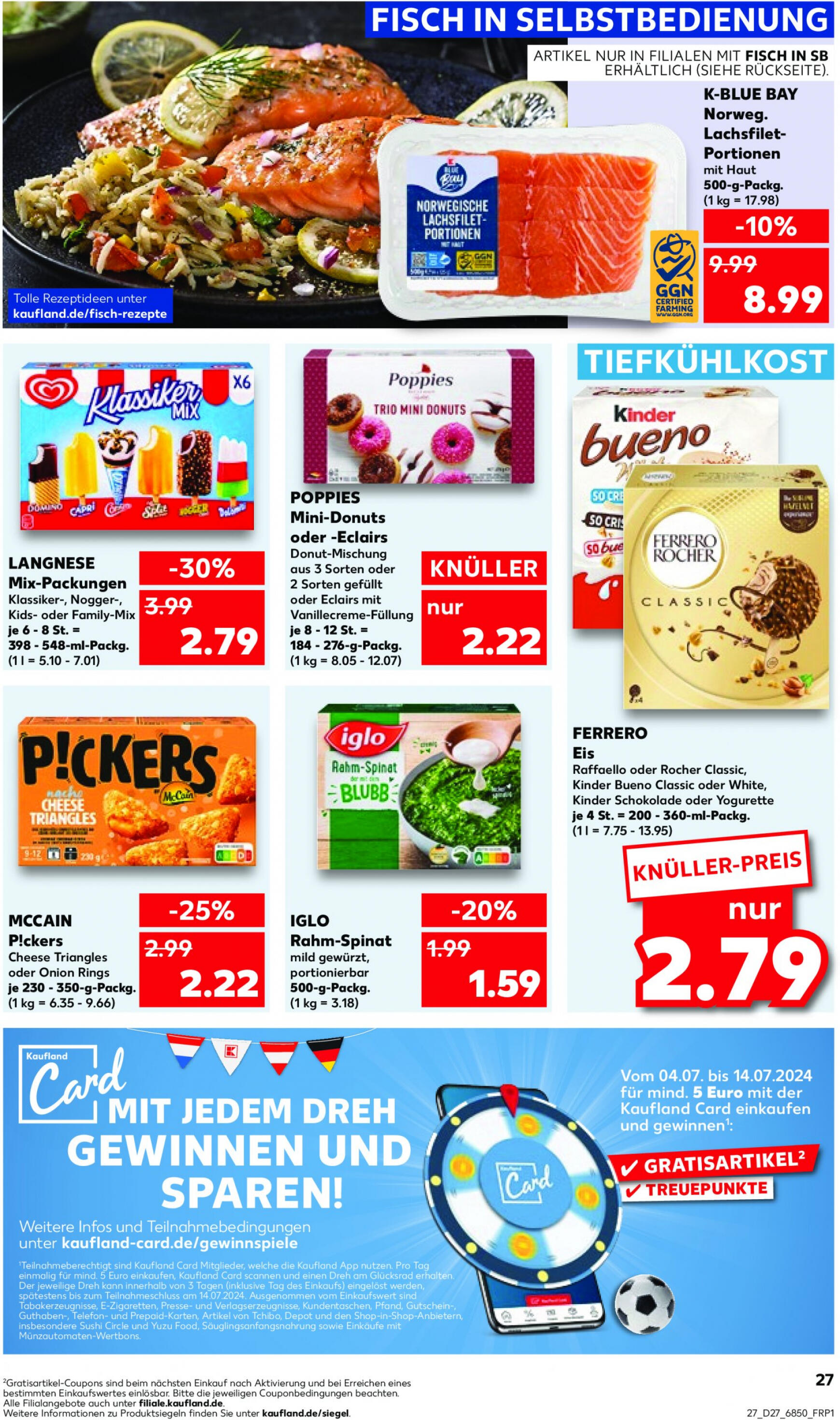 kaufland - Flyer Kaufland aktuell 04.07. - 10.07. - page: 27