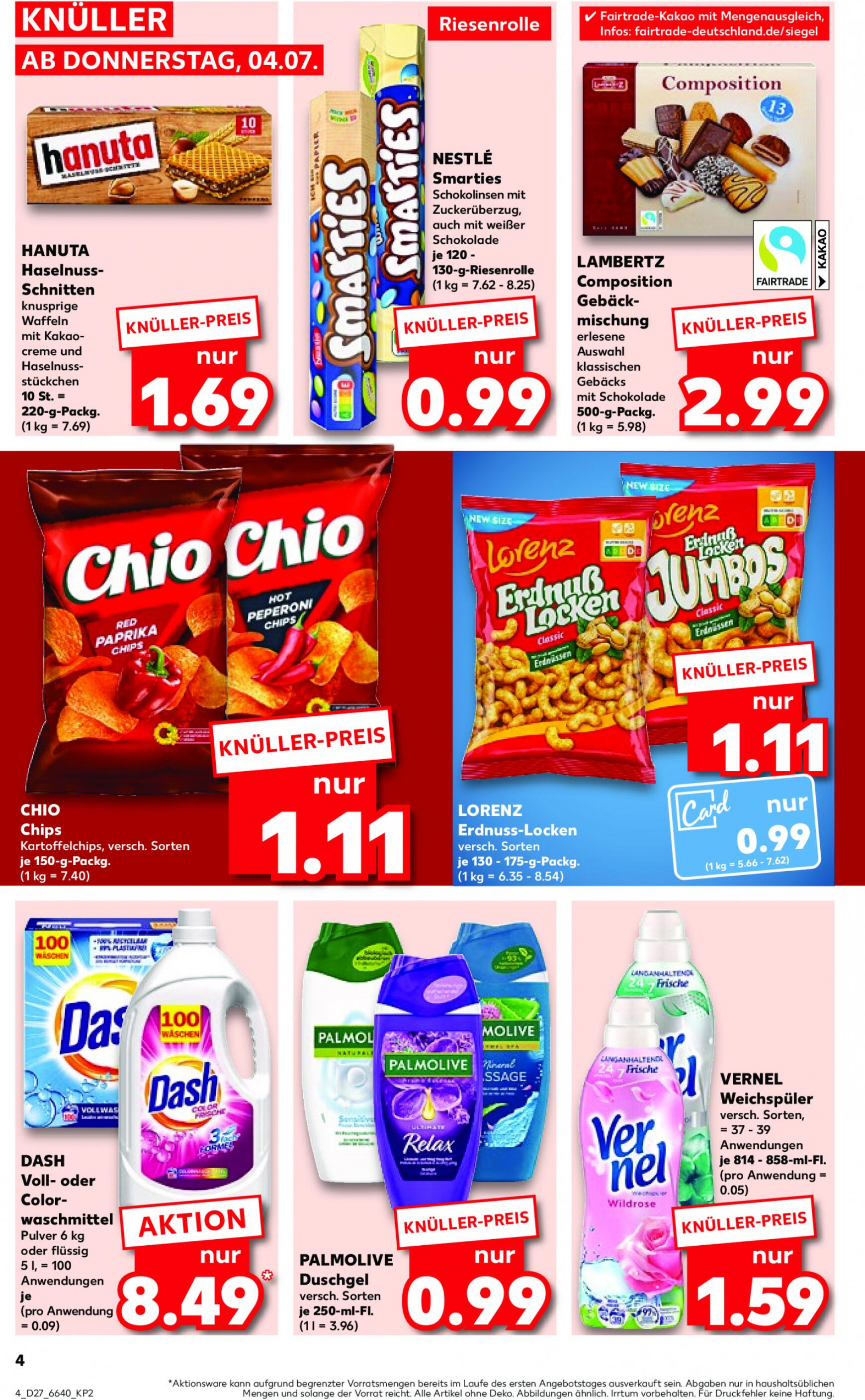 kaufland - Flyer Kaufland aktuell 04.07. - 10.07. - page: 4