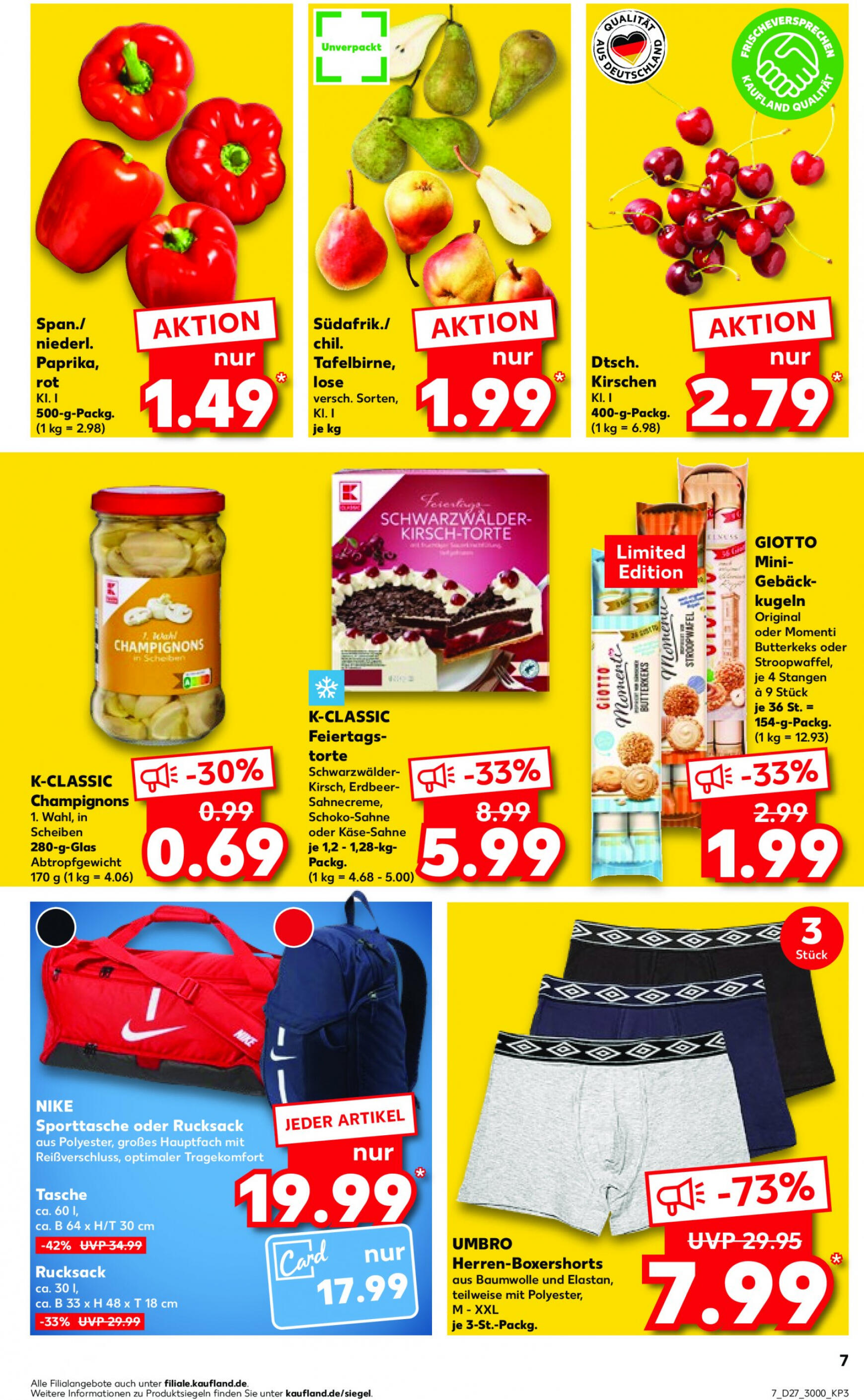 kaufland - Flyer Kaufland aktuell 04.07. - 10.07. - page: 7