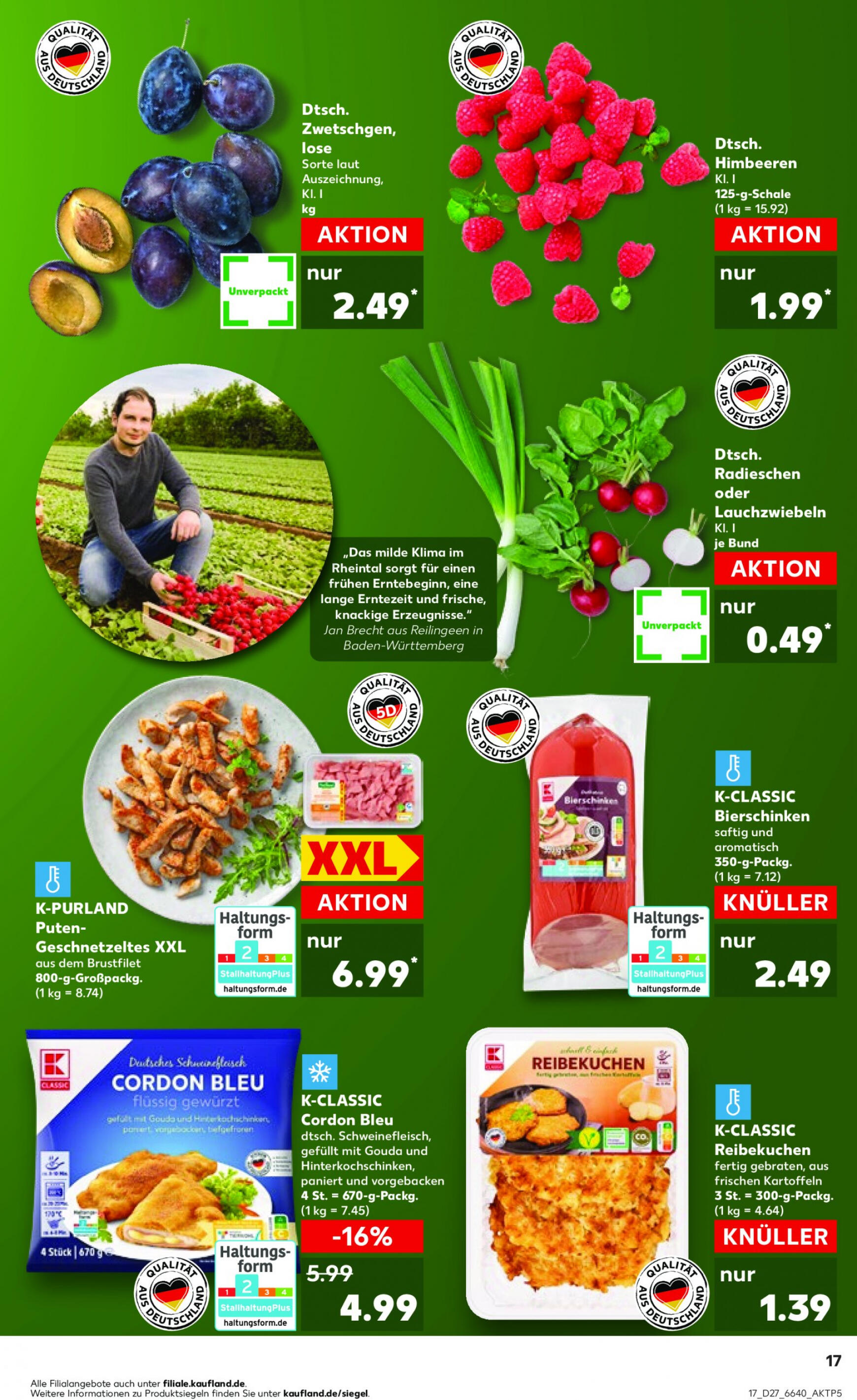 kaufland - Flyer Kaufland aktuell 04.07. - 10.07. - page: 17