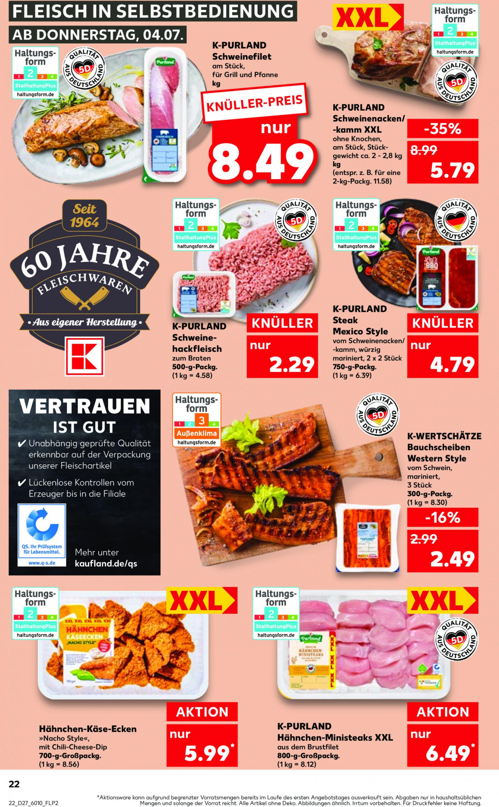 kaufland - Flyer Kaufland aktuell 04.07. - 10.07. - page: 22