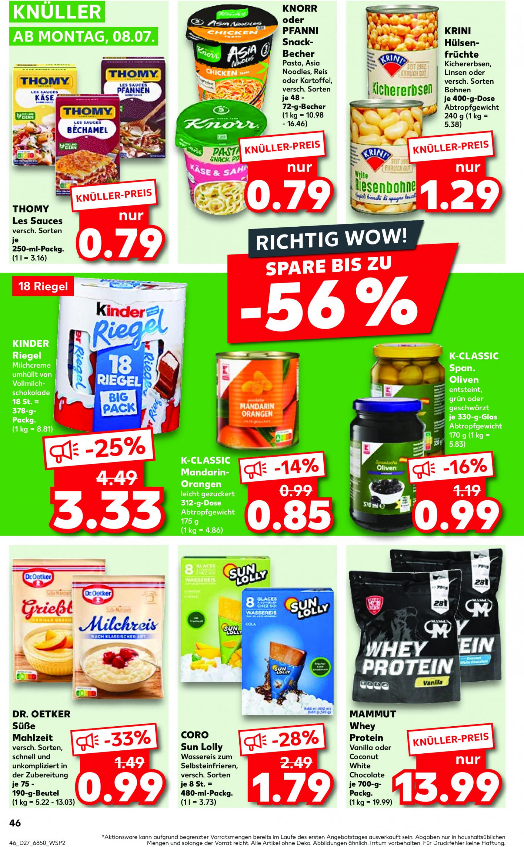 kaufland - Flyer Kaufland aktuell 04.07. - 10.07. - page: 46