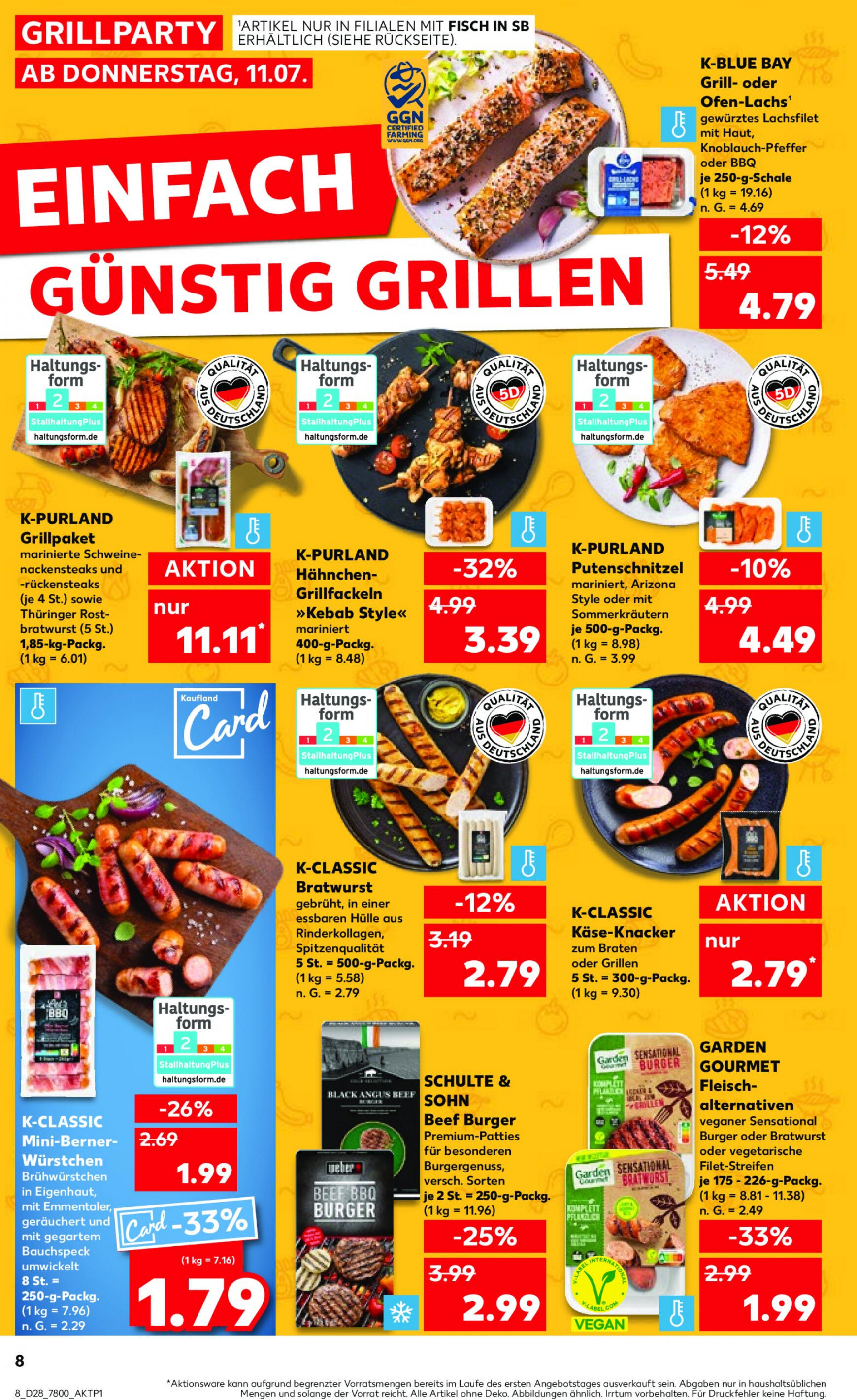 kaufland - Flyer Kaufland aktuell 11.07. - 17.07. - page: 8