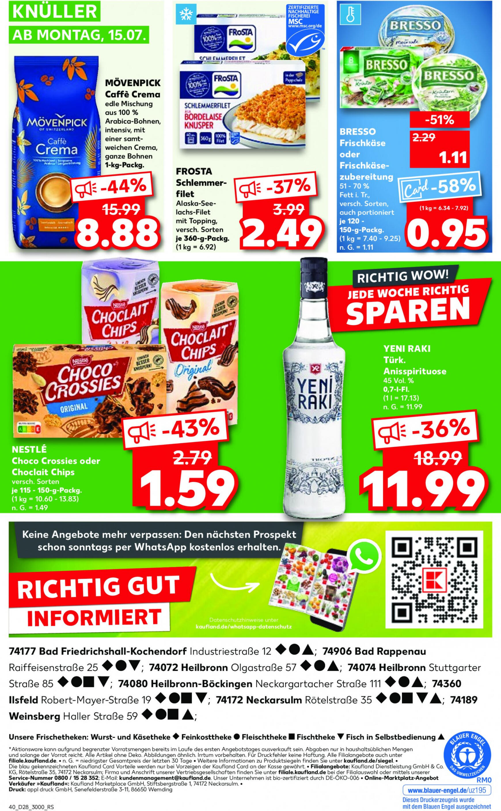 kaufland - Flyer Kaufland aktuell 11.07. - 17.07. - page: 40