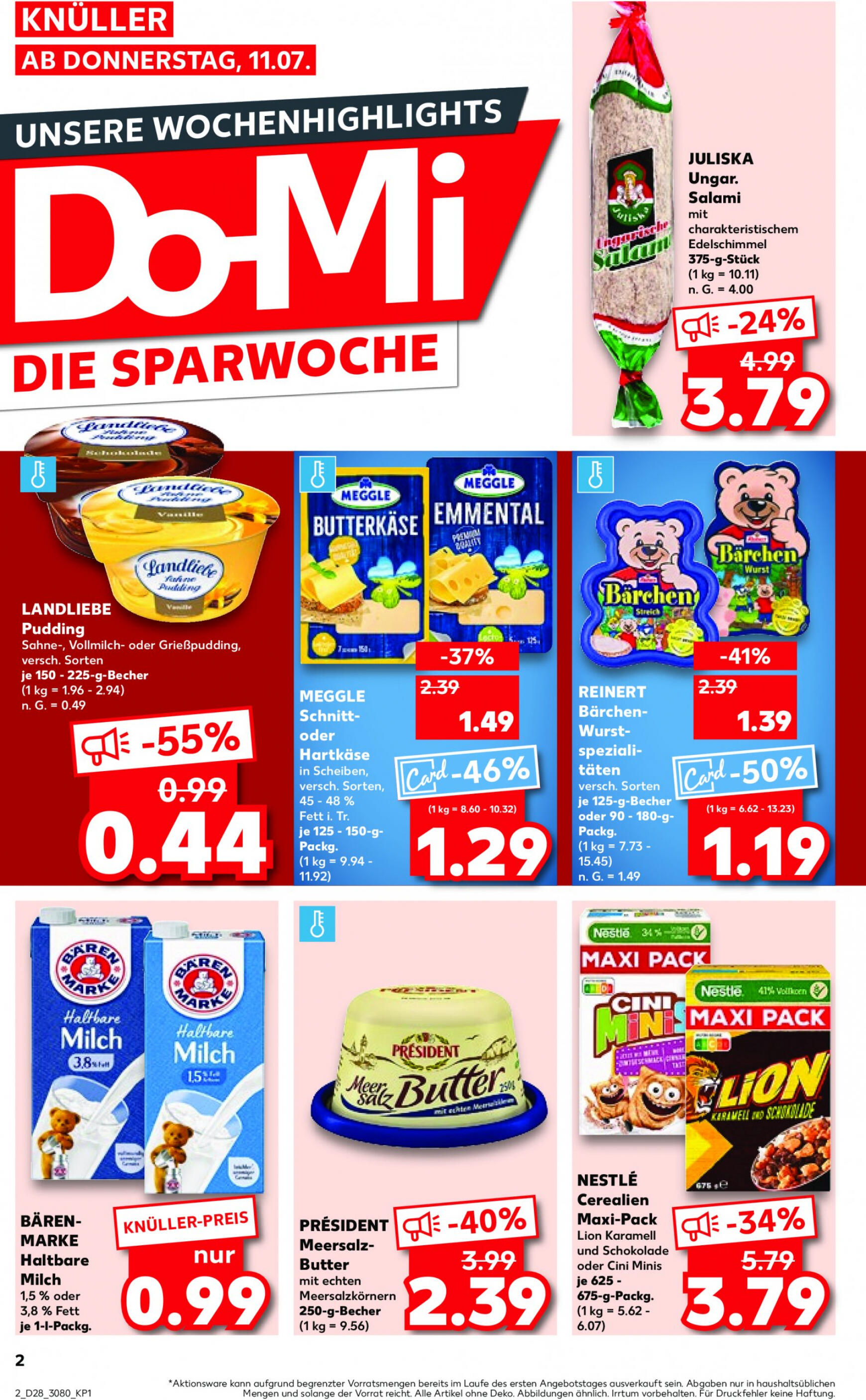 kaufland - Flyer Kaufland aktuell 11.07. - 17.07. - page: 2