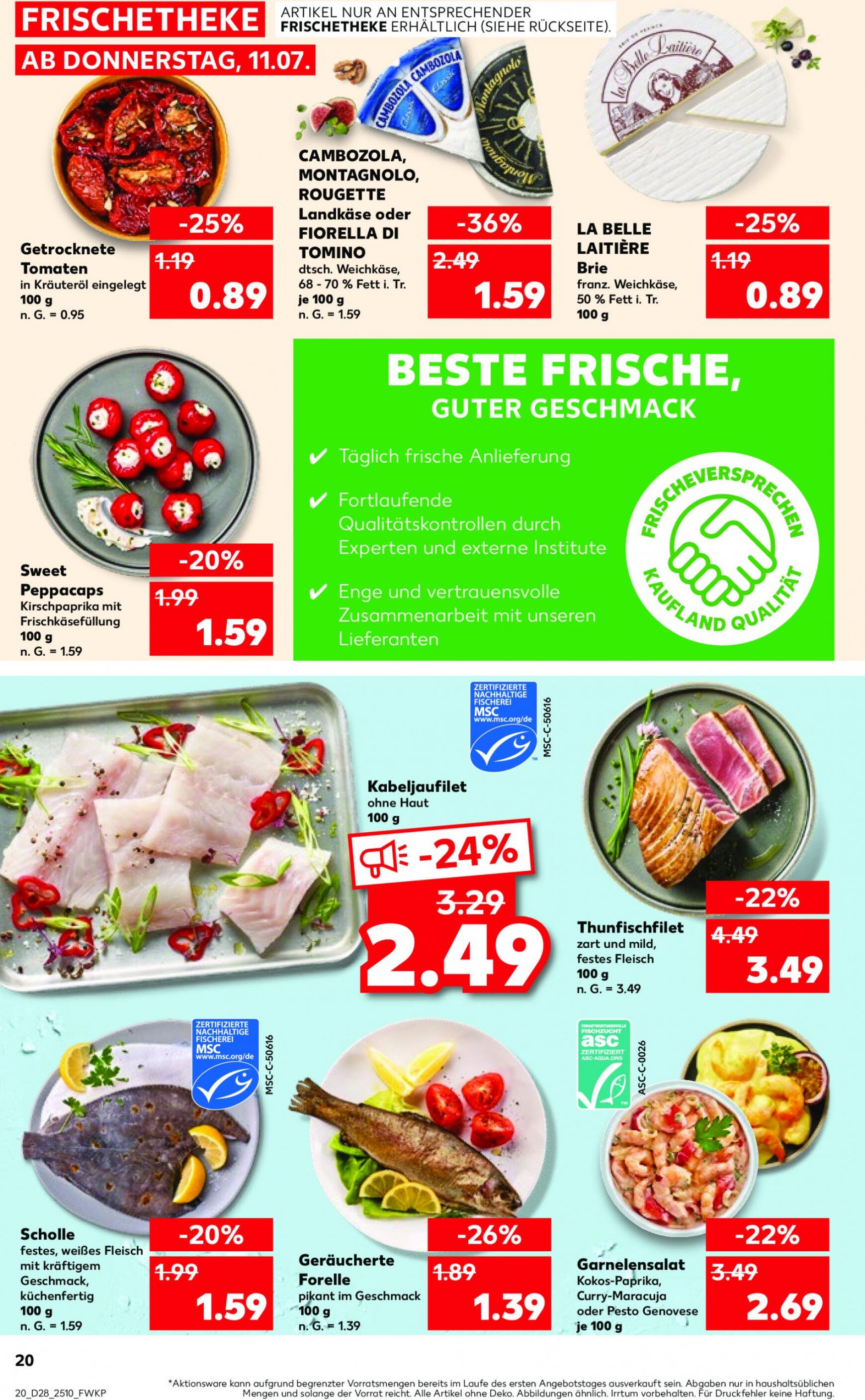 kaufland - Flyer Kaufland aktuell 11.07. - 17.07. - page: 20