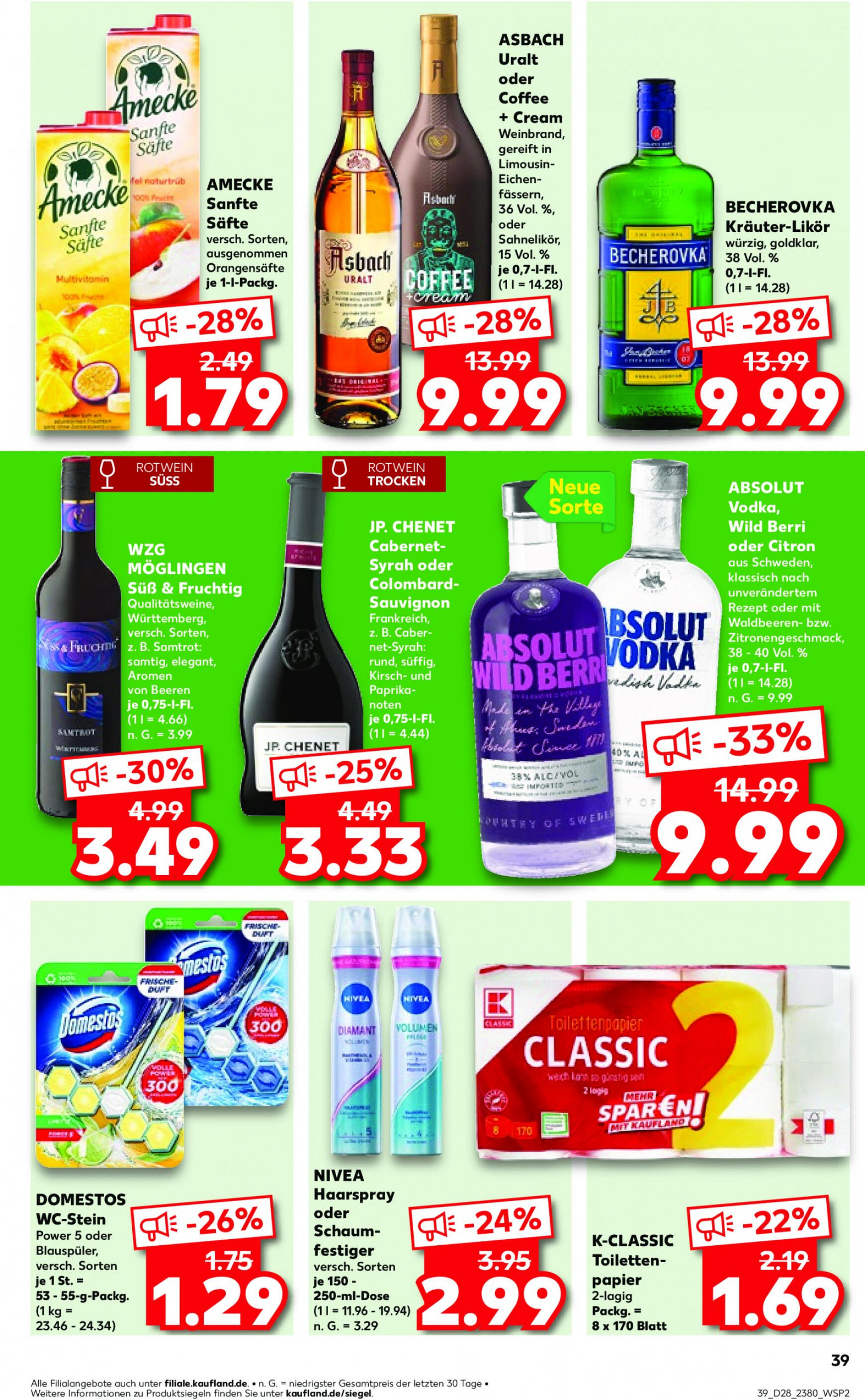 kaufland - Flyer Kaufland aktuell 11.07. - 17.07. - page: 39