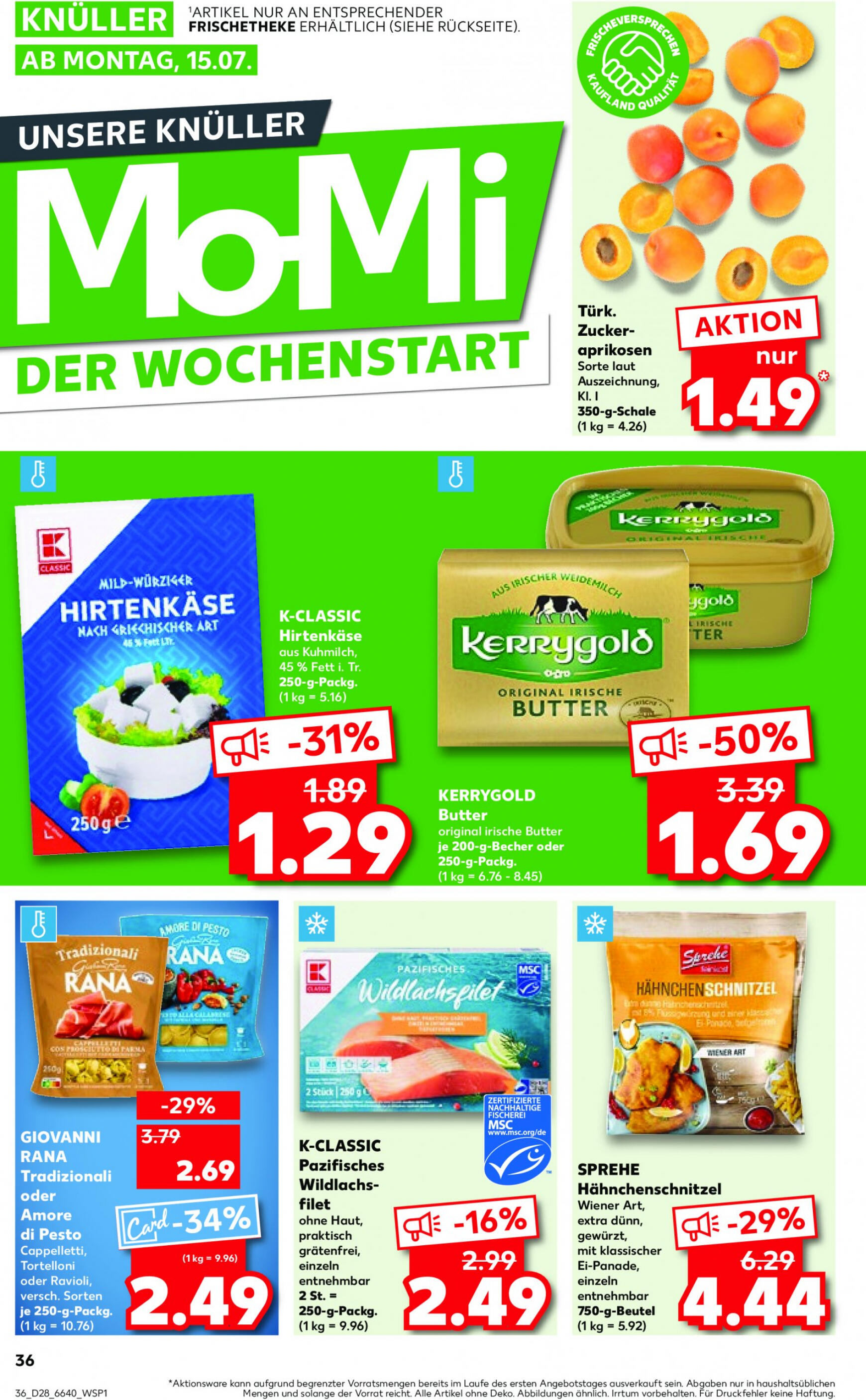 kaufland - Flyer Kaufland aktuell 11.07. - 17.07. - page: 36