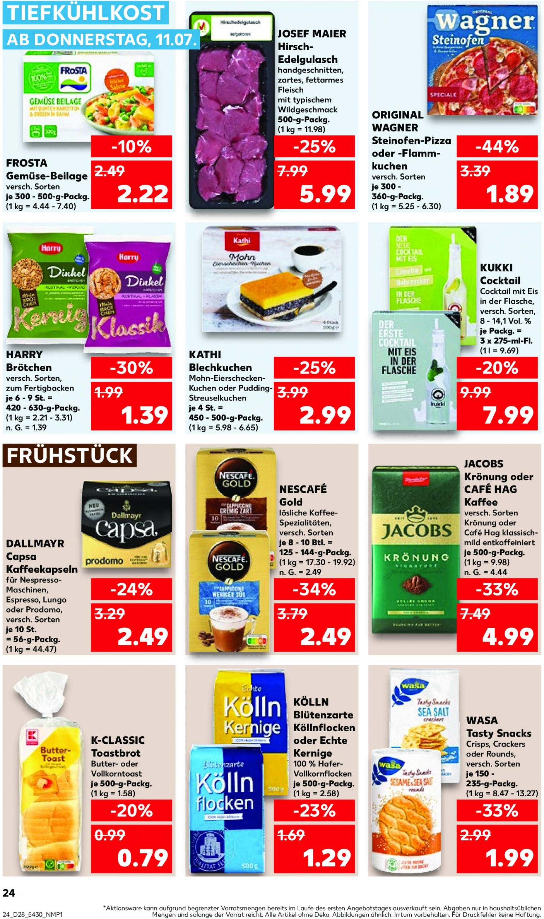 kaufland - Flyer Kaufland aktuell 11.07. - 17.07. - page: 24