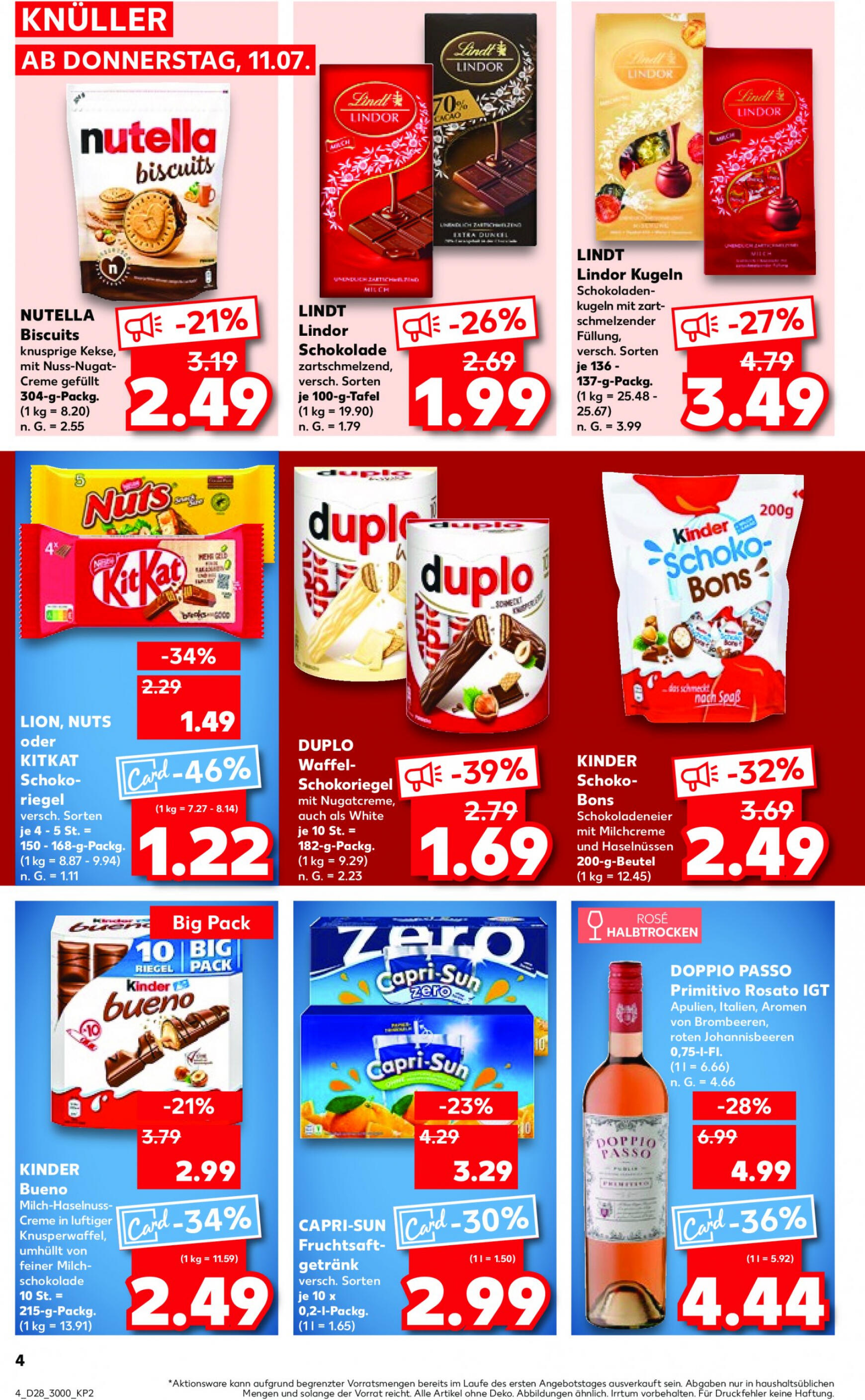 kaufland - Flyer Kaufland aktuell 11.07. - 17.07. - page: 4