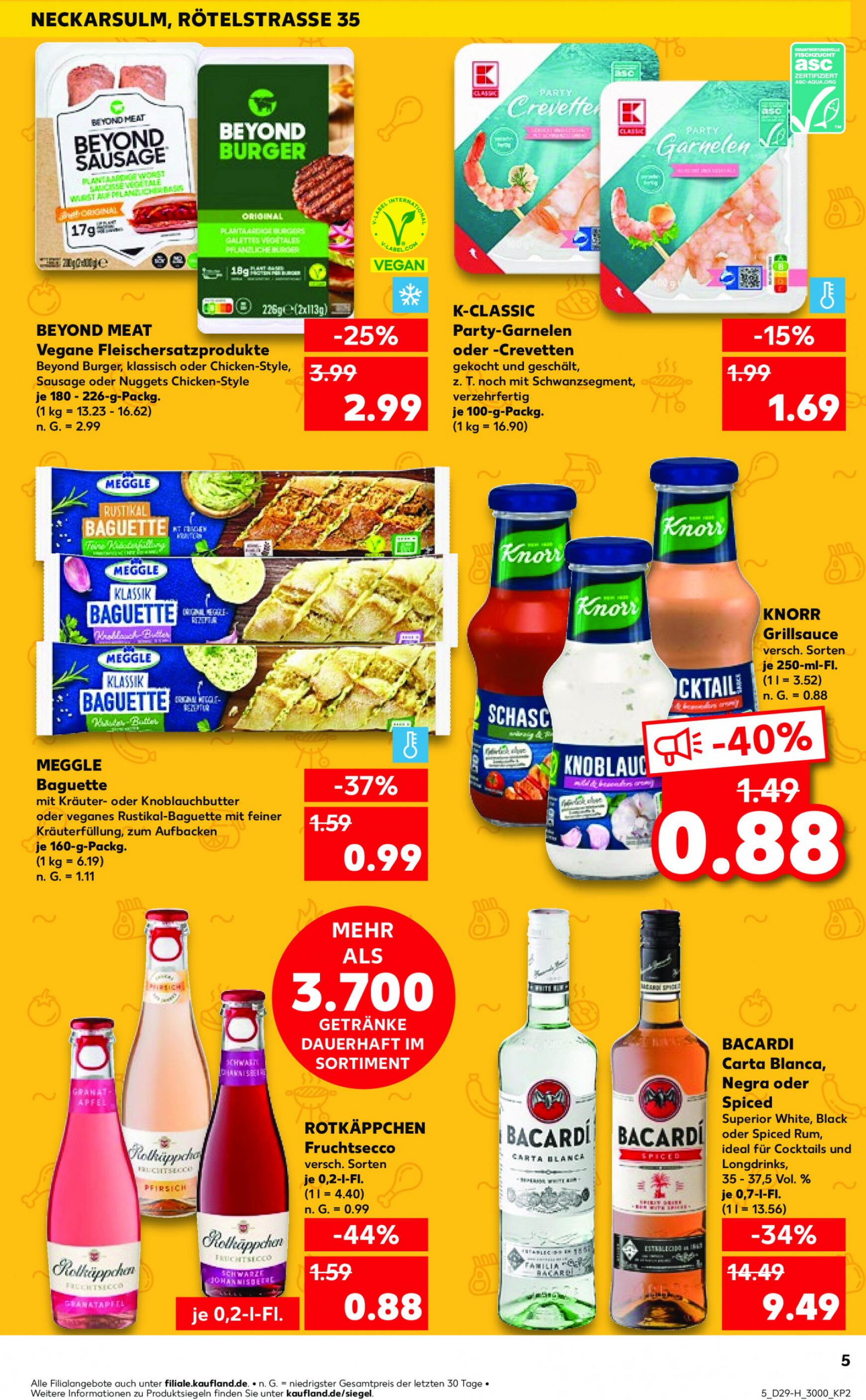 kaufland - Flyer Kaufland - Neckarsulm aktuell 18.07. - 24.07. - page: 5