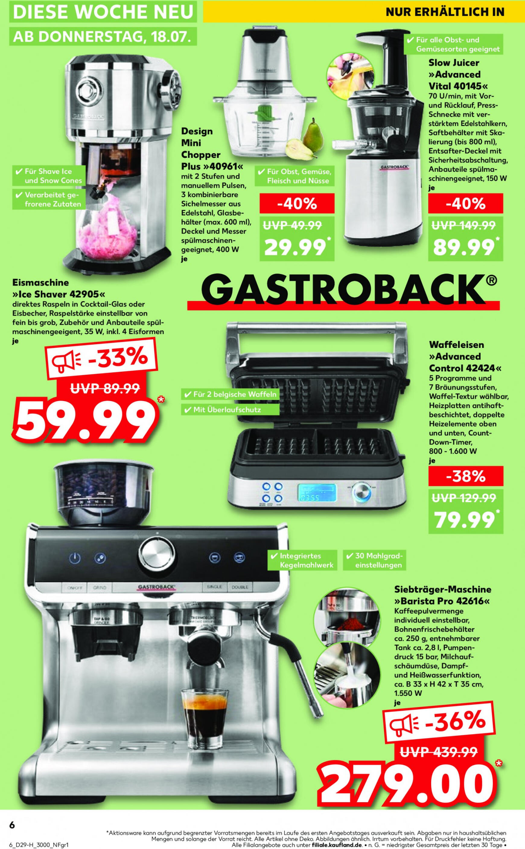 kaufland - Flyer Kaufland - Neckarsulm aktuell 18.07. - 24.07. - page: 6