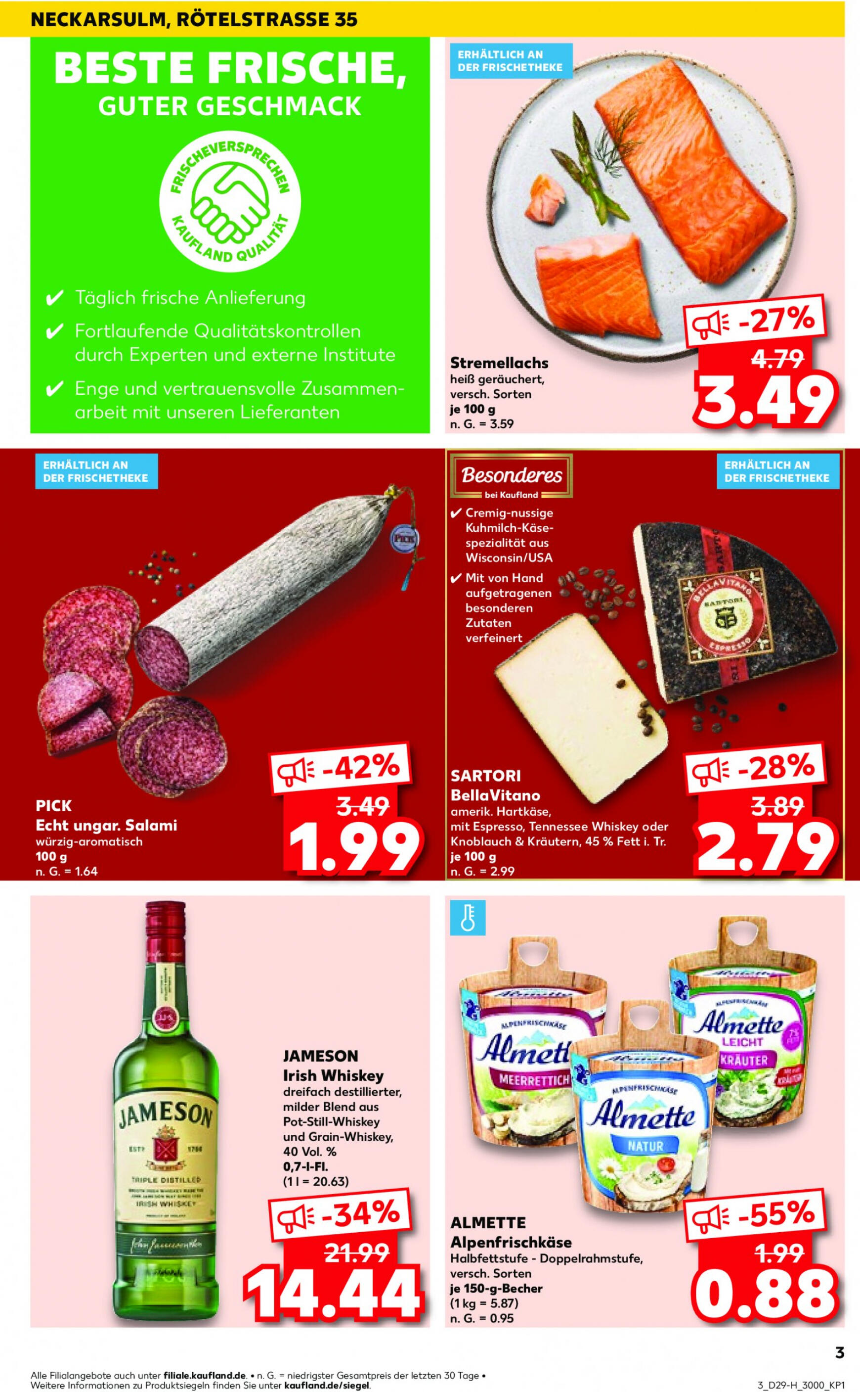 kaufland - Flyer Kaufland - Neckarsulm aktuell 18.07. - 24.07. - page: 3