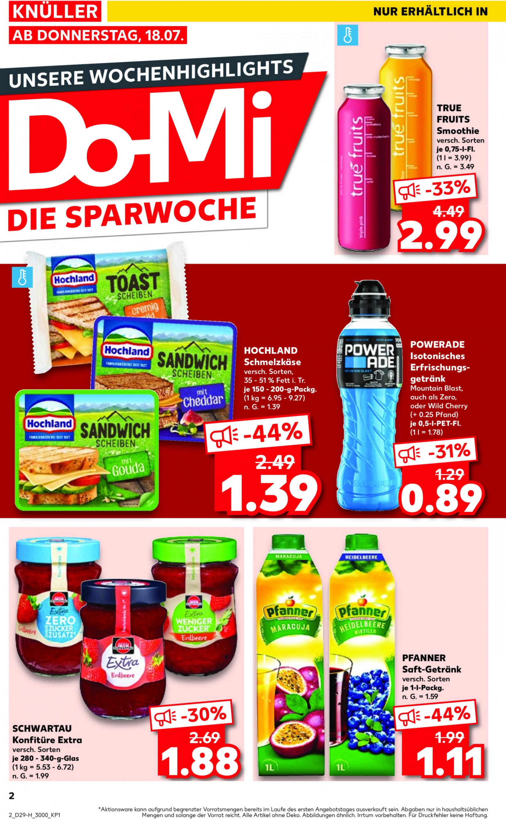 kaufland - Flyer Kaufland - Neckarsulm aktuell 18.07. - 24.07. - page: 2