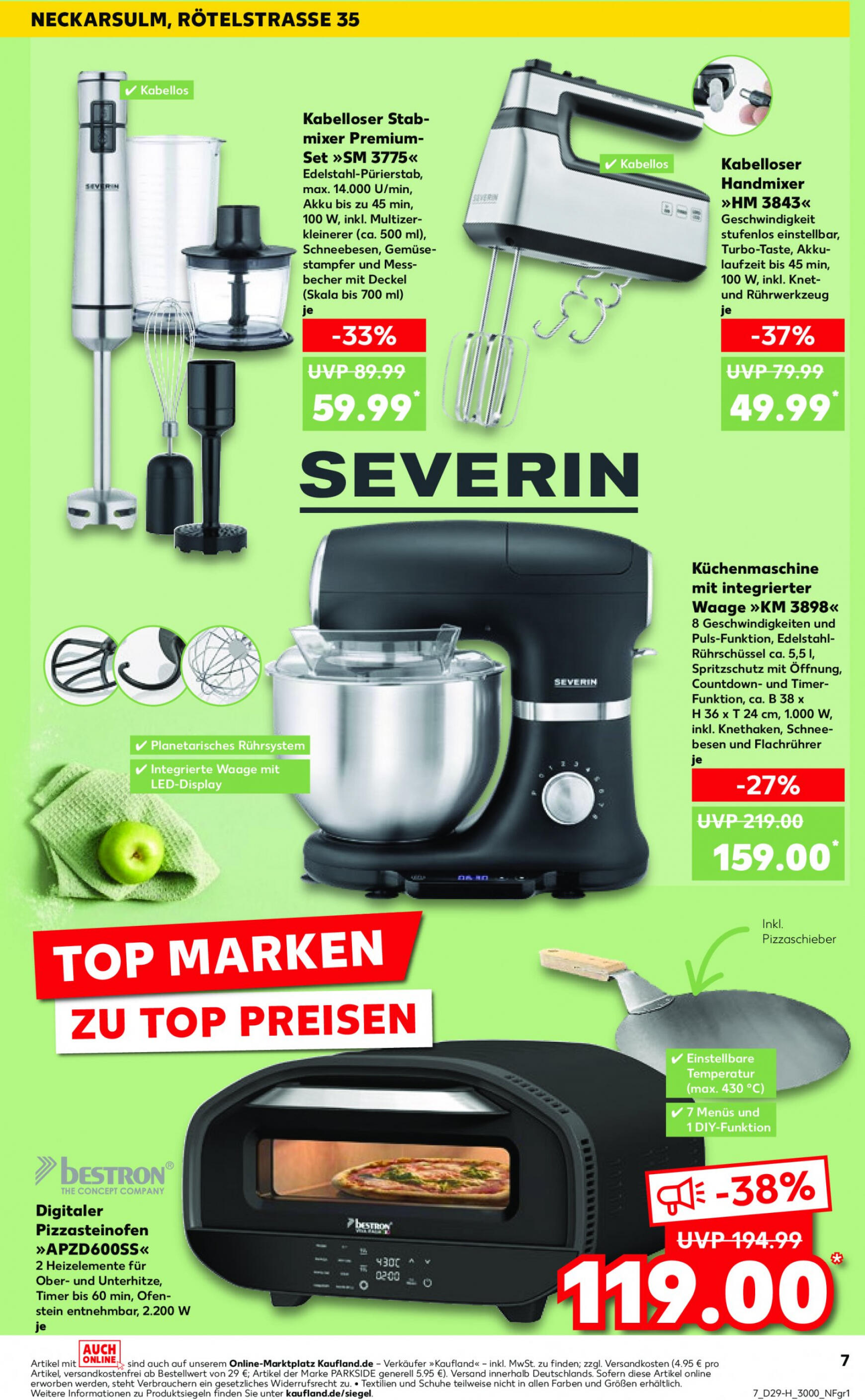 kaufland - Flyer Kaufland - Neckarsulm aktuell 18.07. - 24.07. - page: 7