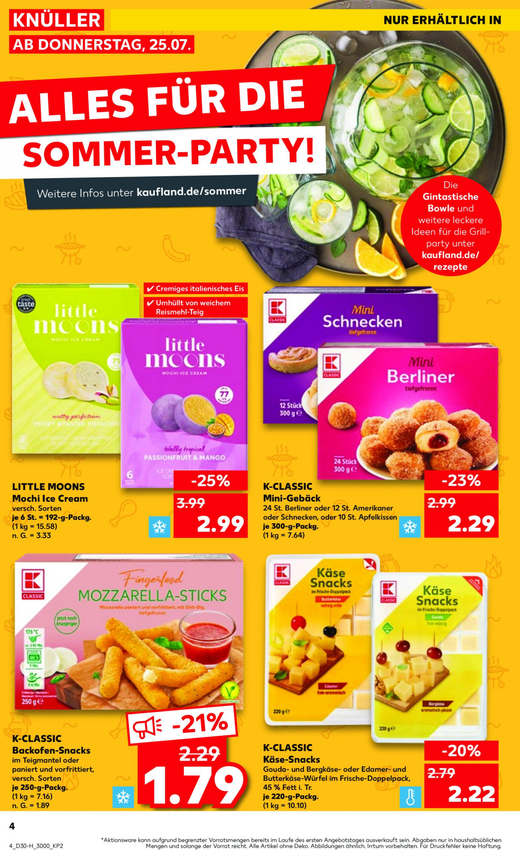 kaufland - Flyer Kaufland - Neckarsulm aktuell 25.07. - 31.07. - page: 4