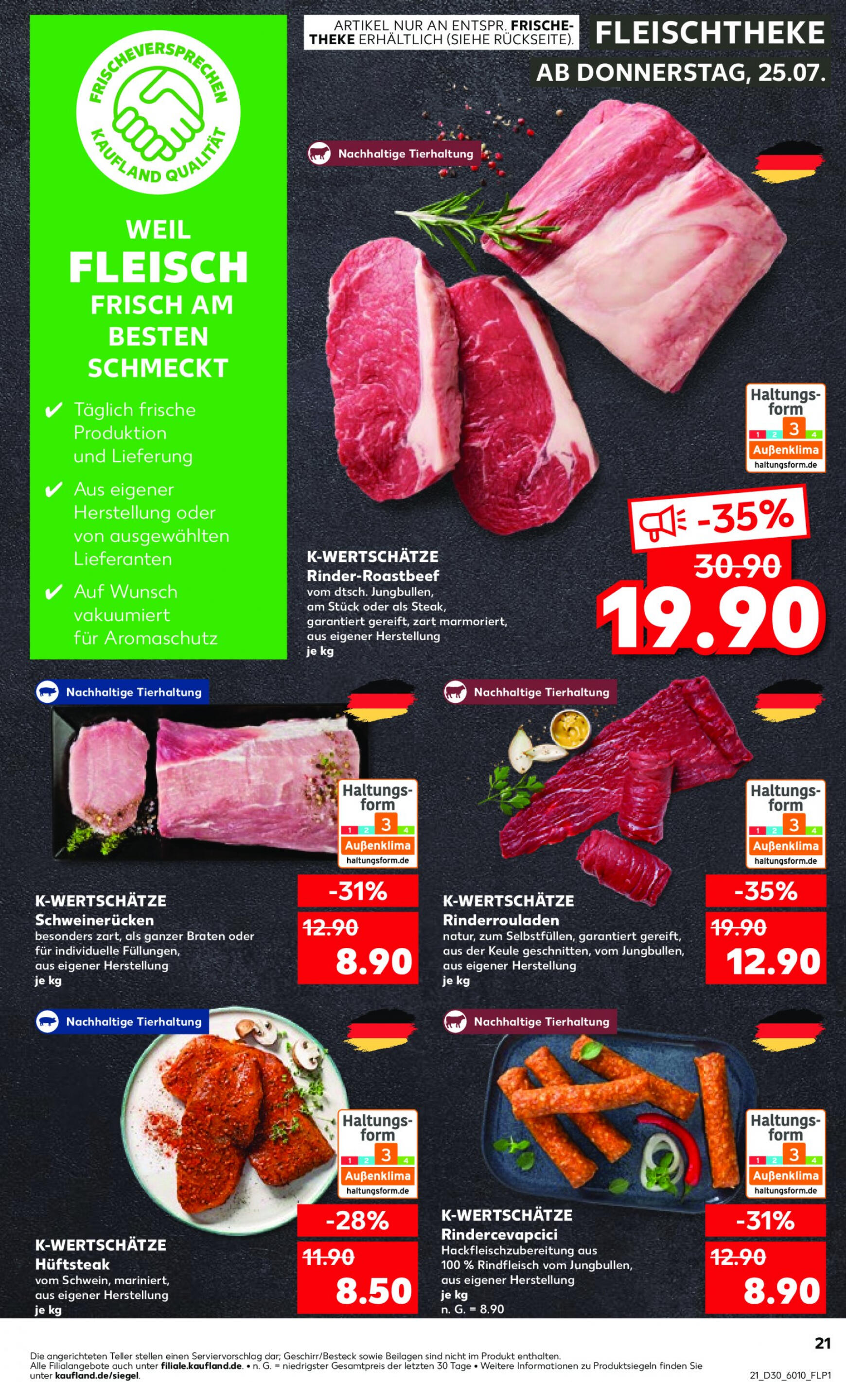 kaufland - Flyer Kaufland aktuell 25.07. - 31.07. - page: 21