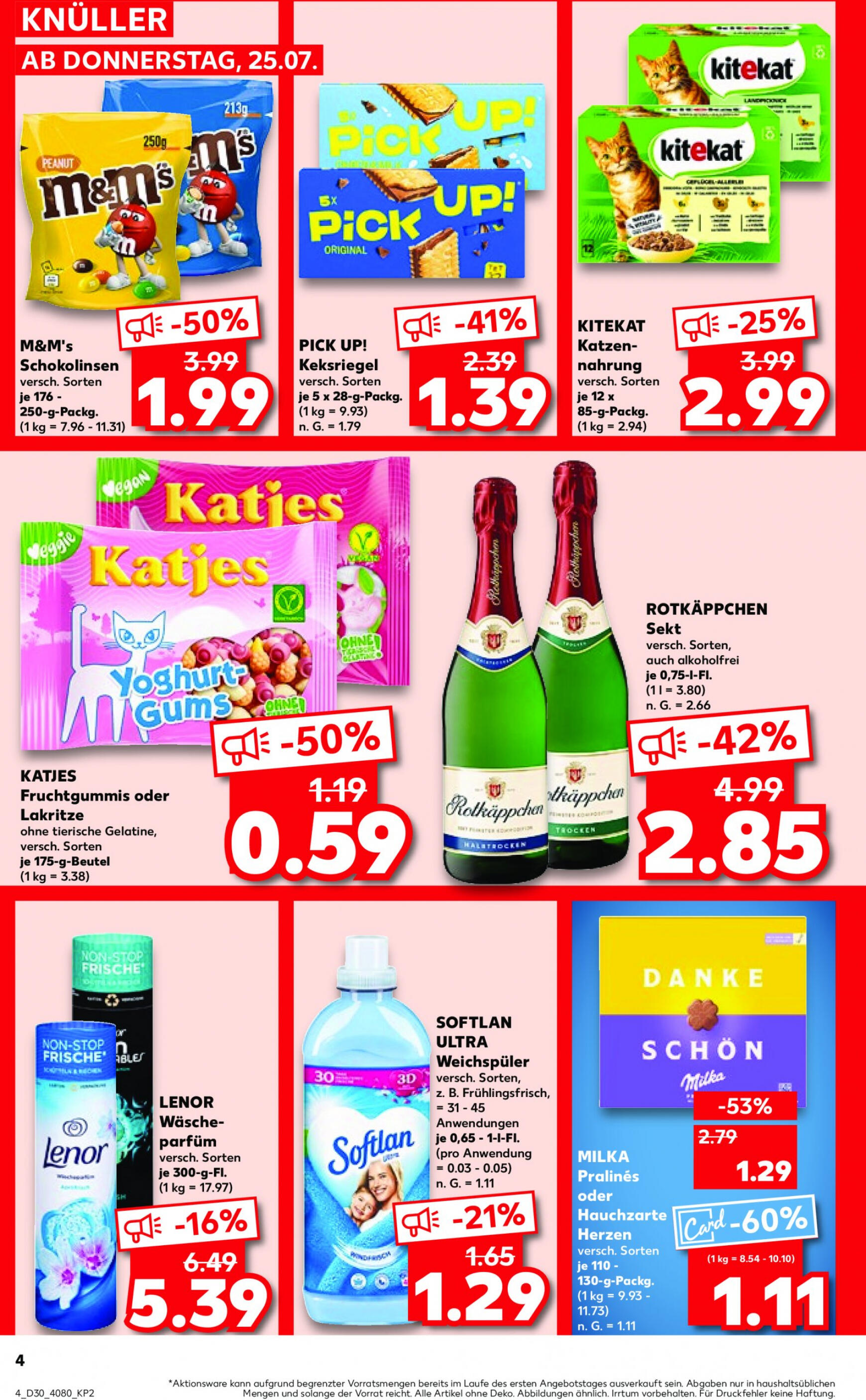 kaufland - Flyer Kaufland aktuell 25.07. - 31.07. - page: 4